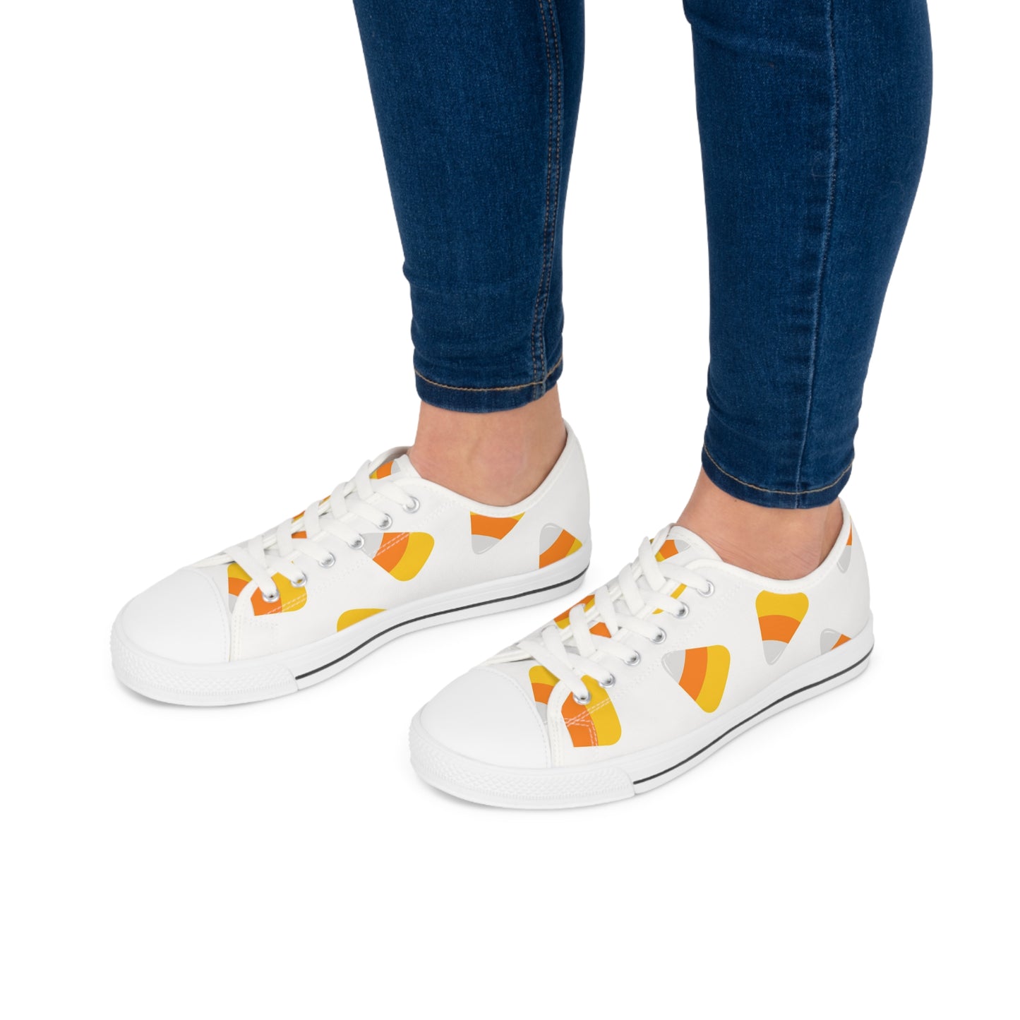 Candy Corn Women's Low Top Sneakers