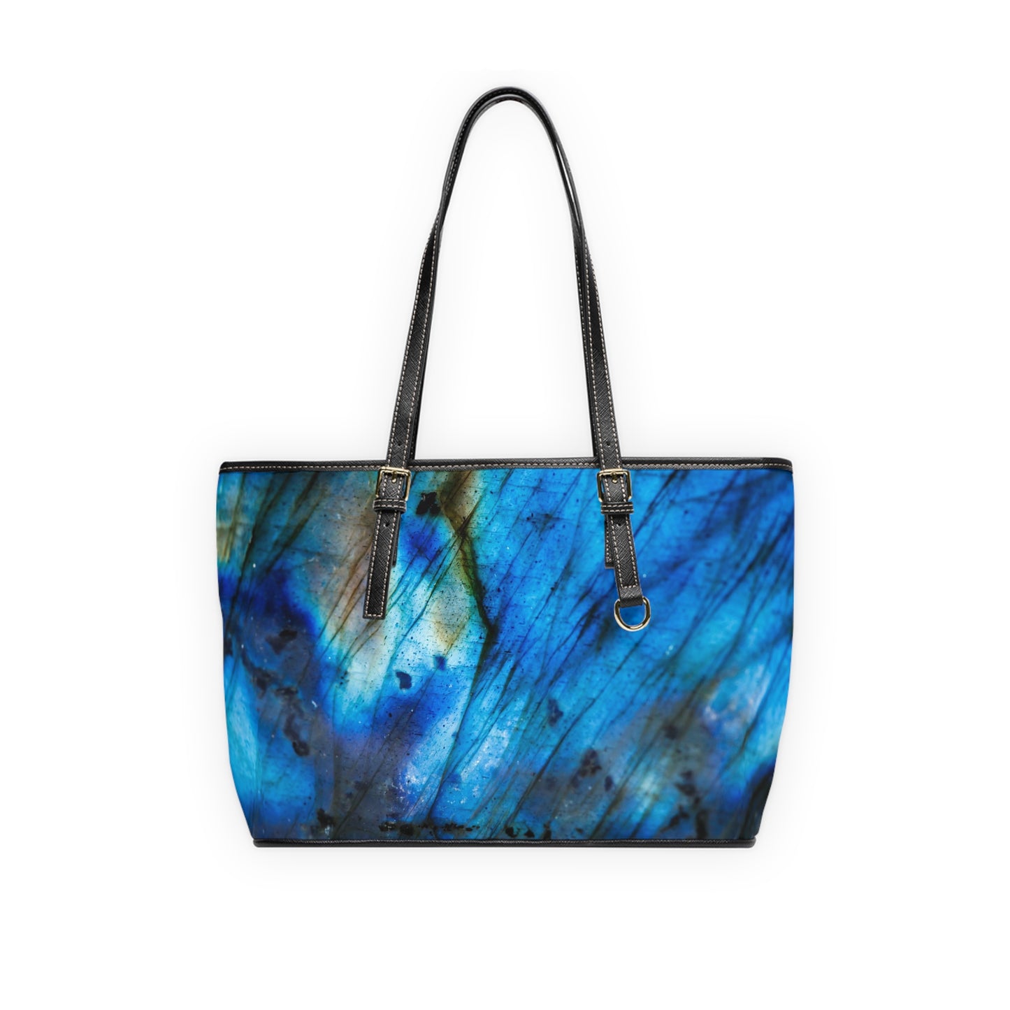 Labradorite PU Leather Shoulder Bag