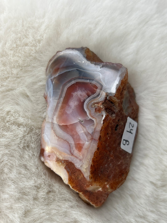 Red Sashe River Agate - Zimbabwe