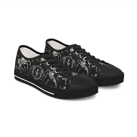 Spooky Women's Low Top Sneakers