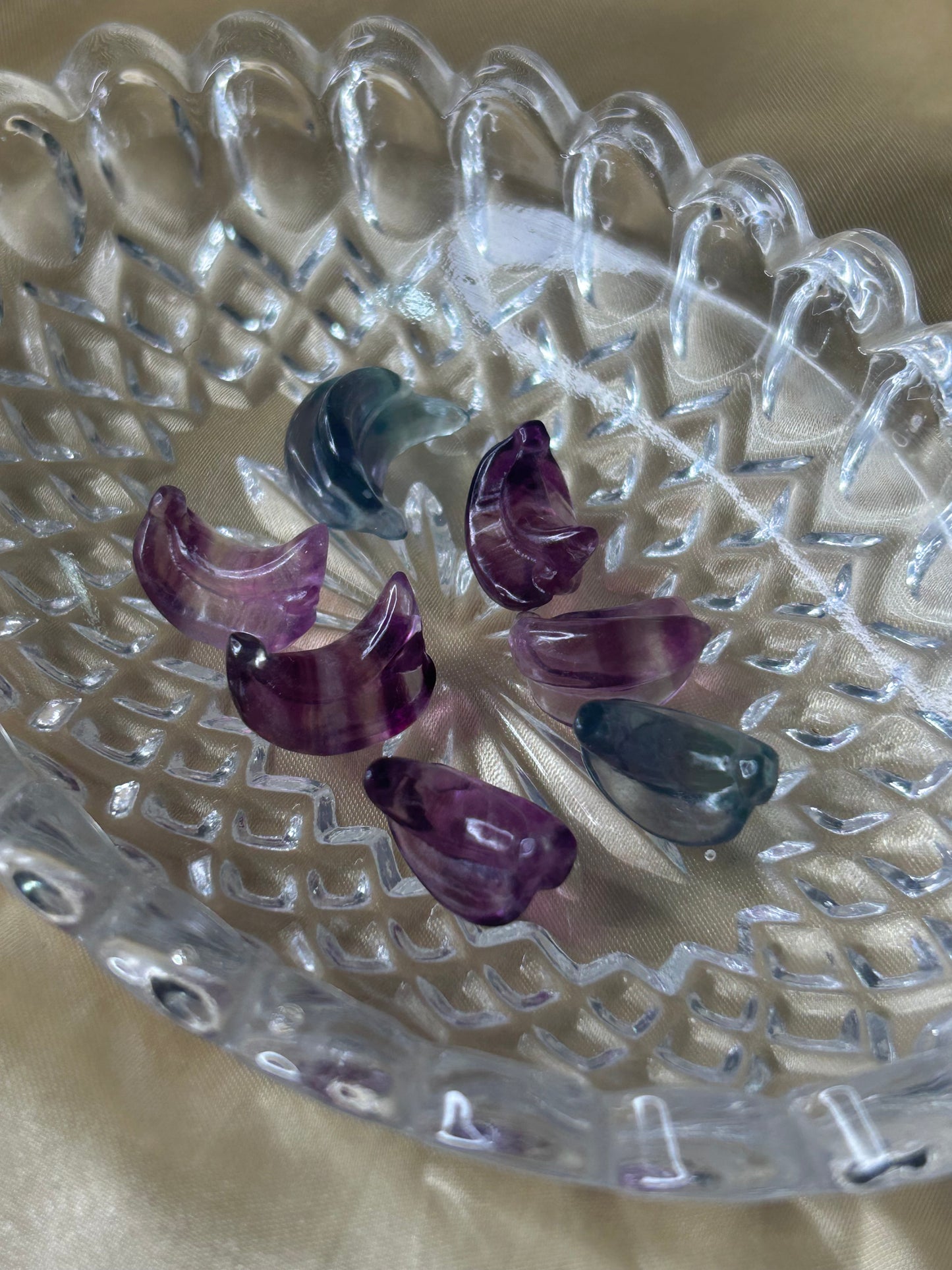 Mini Fluorite Banana Bunch