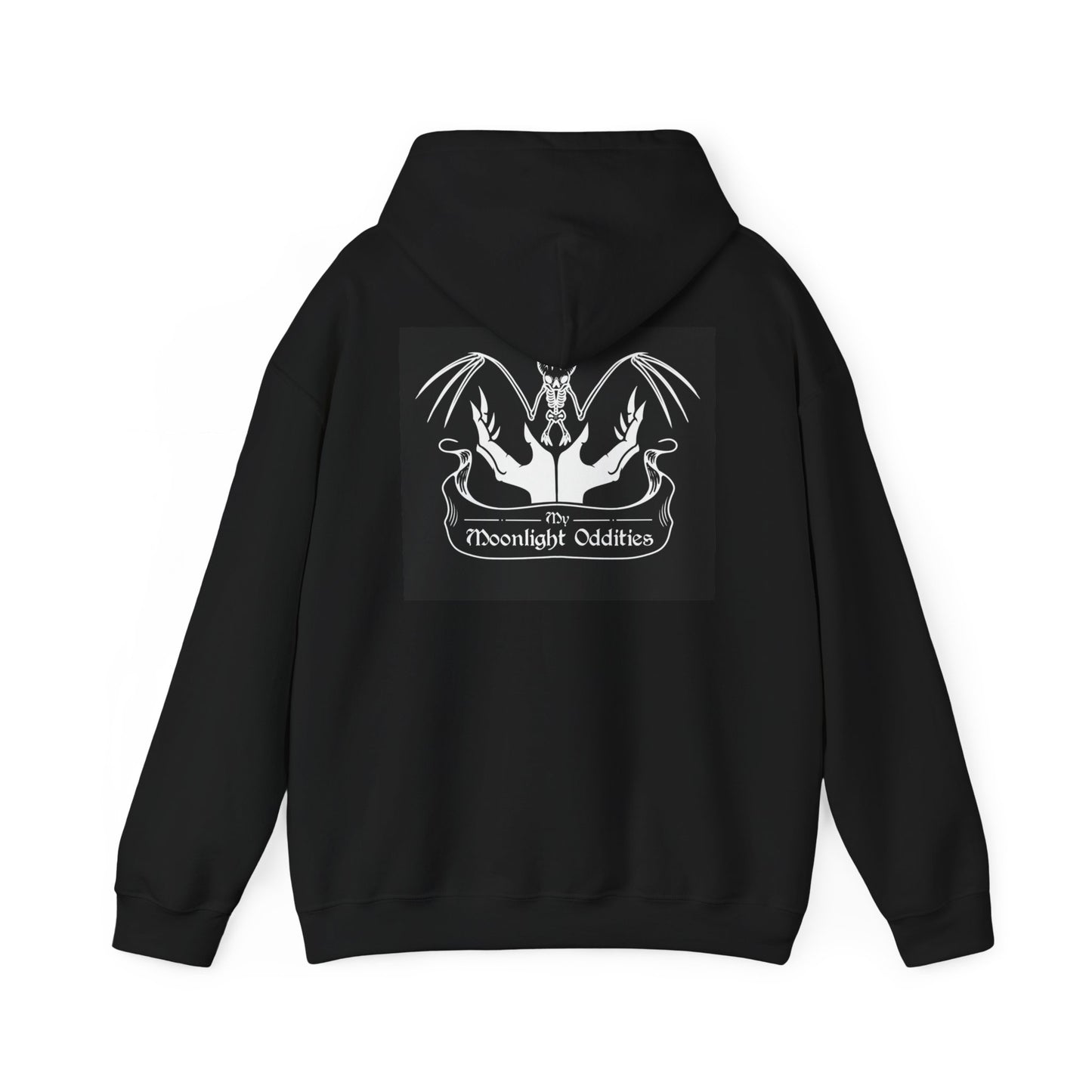 Death moth Unisex Heavy Blend™ Hooded Sweatshirt