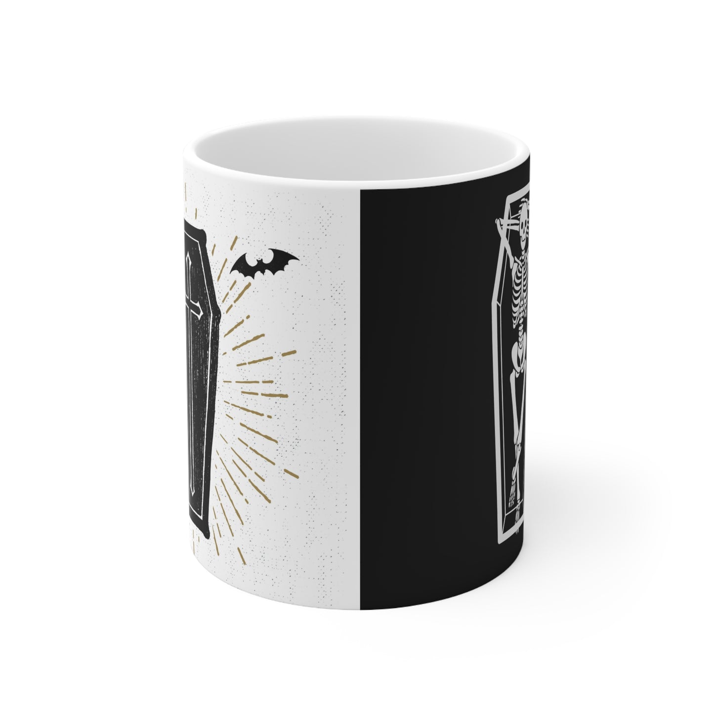 Coffin Ceramic Mug 11oz