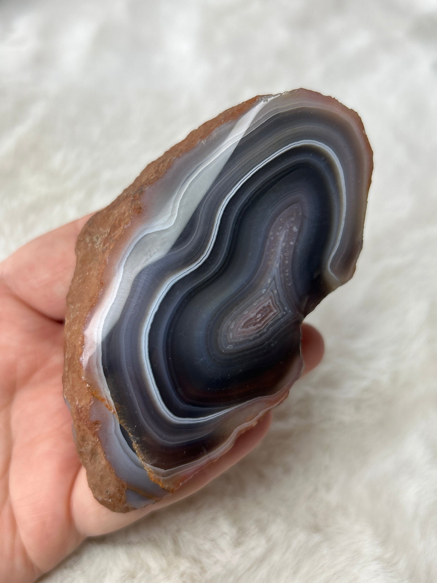 Red Sashe River Agate- Zimbabwe