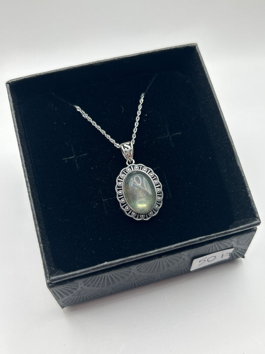 925 Labradorite Necklace