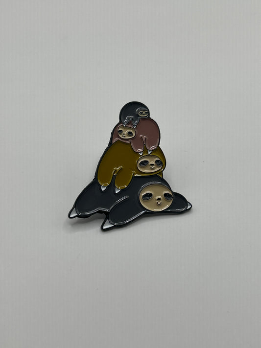 Sloth Pile Pin