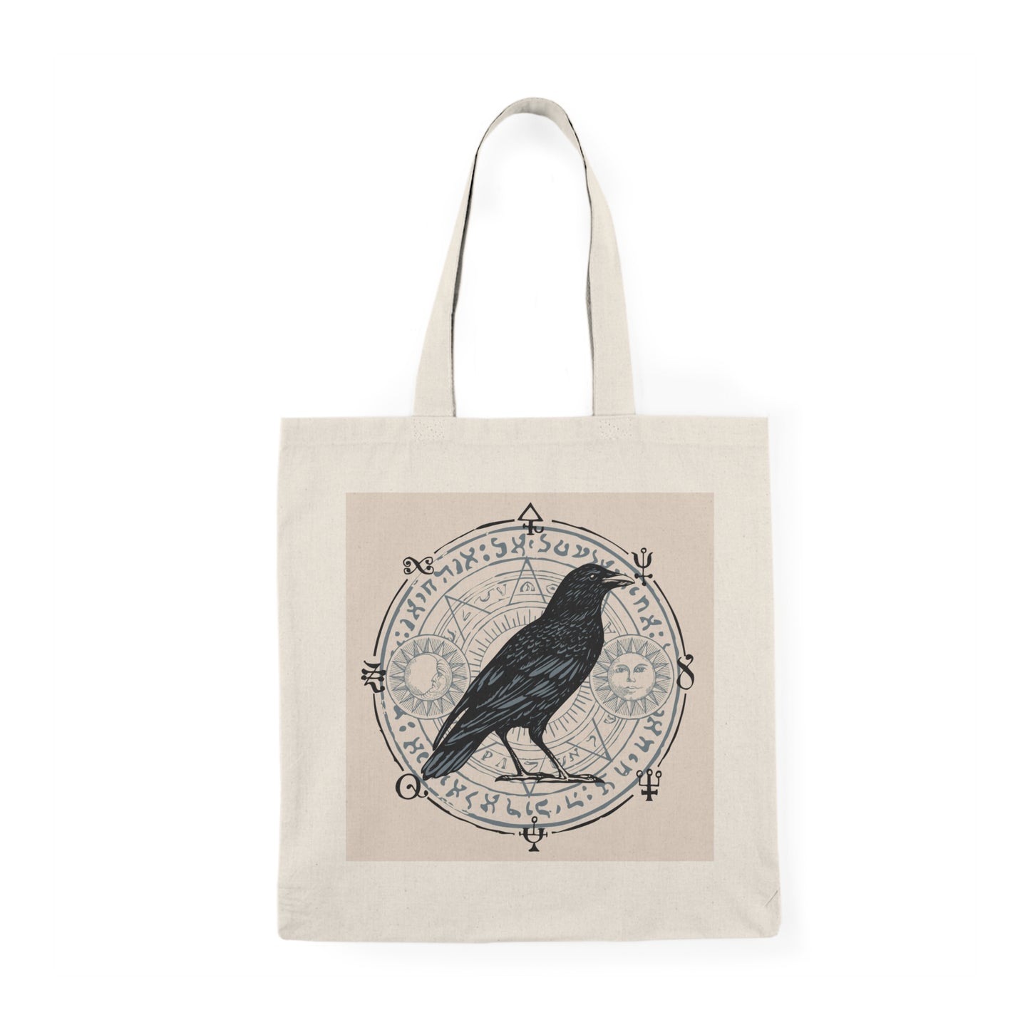 Raven Natural Tote Bag