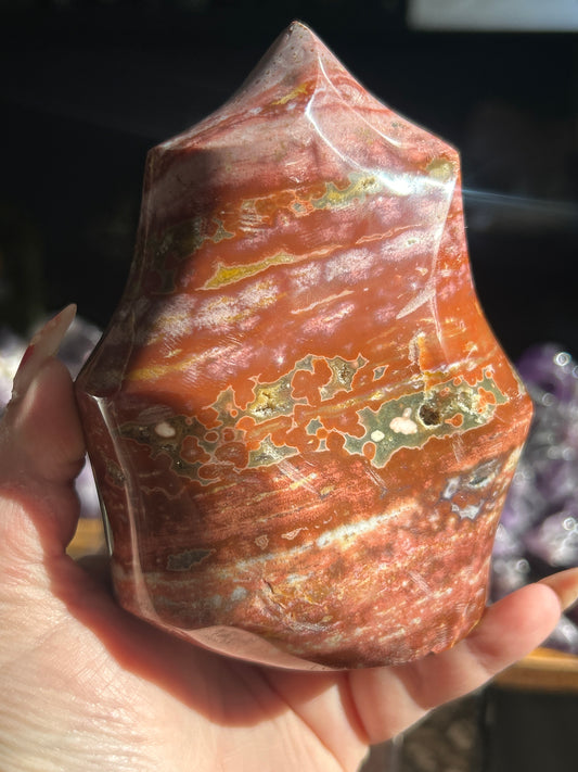 Ocean Jasper Flame