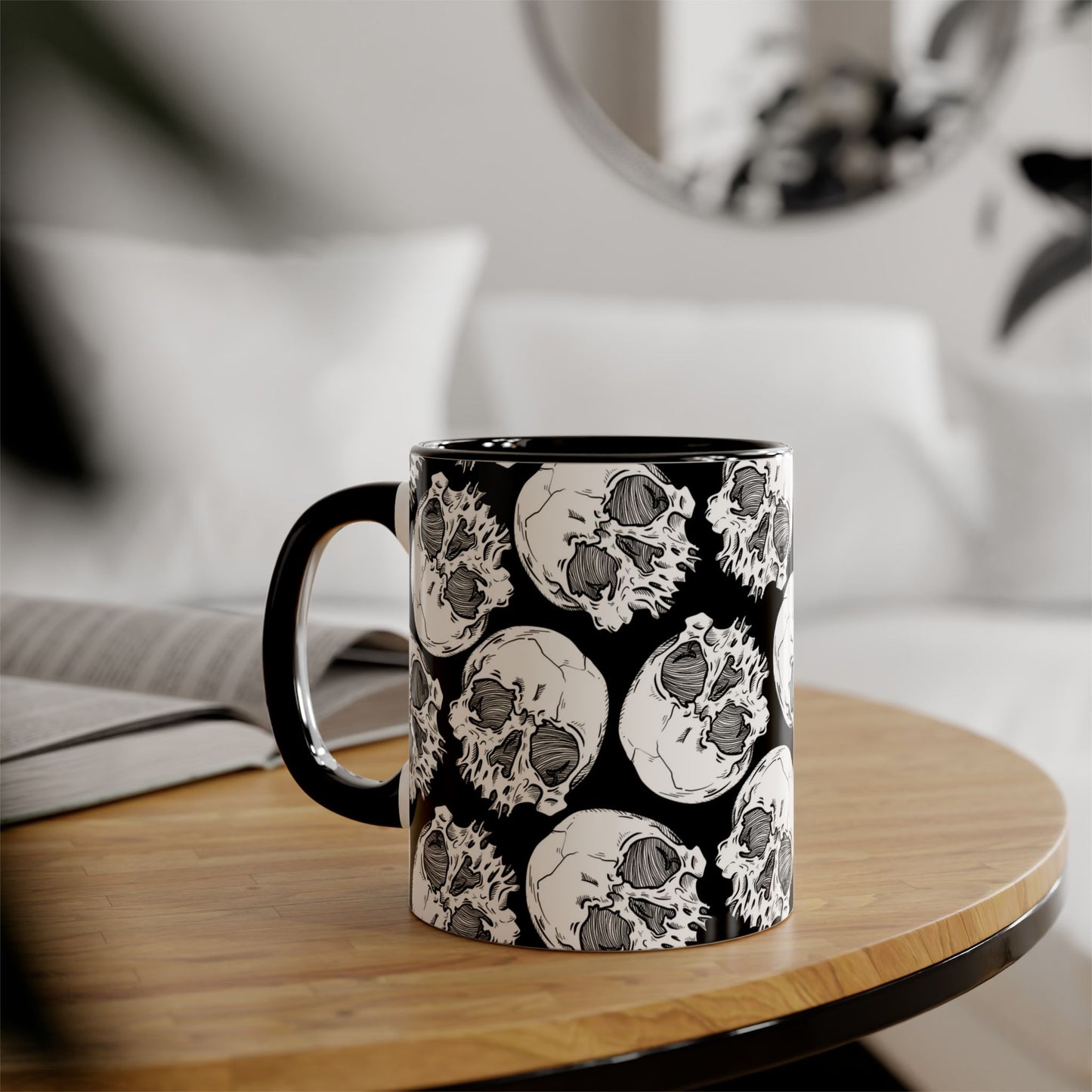 Skull Mug, 11oz