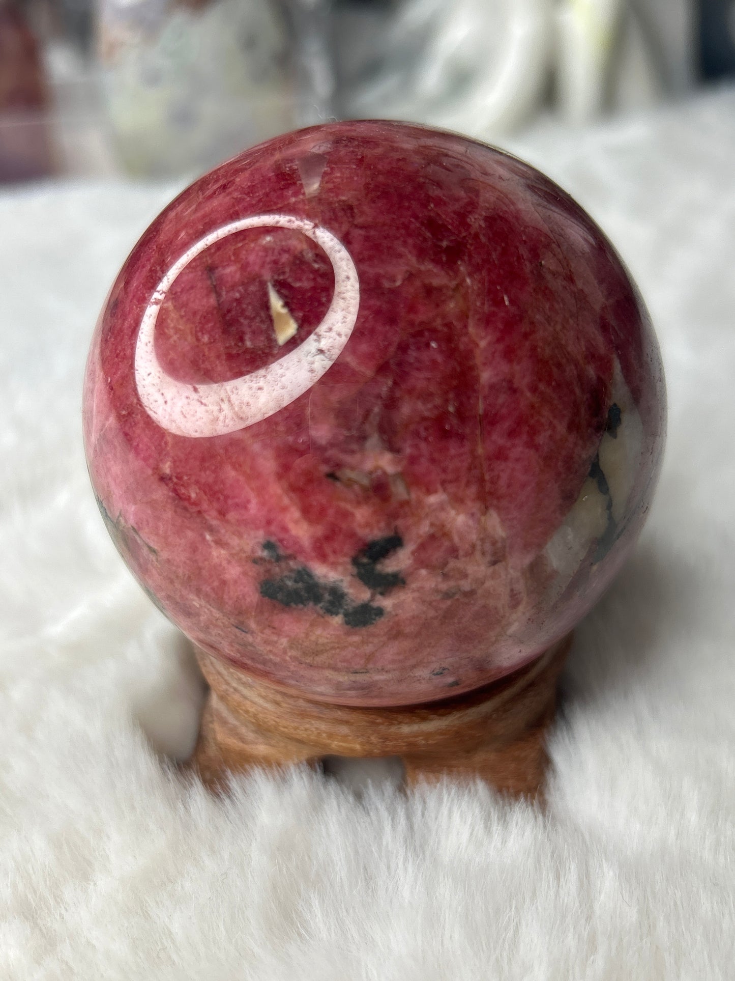 Thulite Sphere