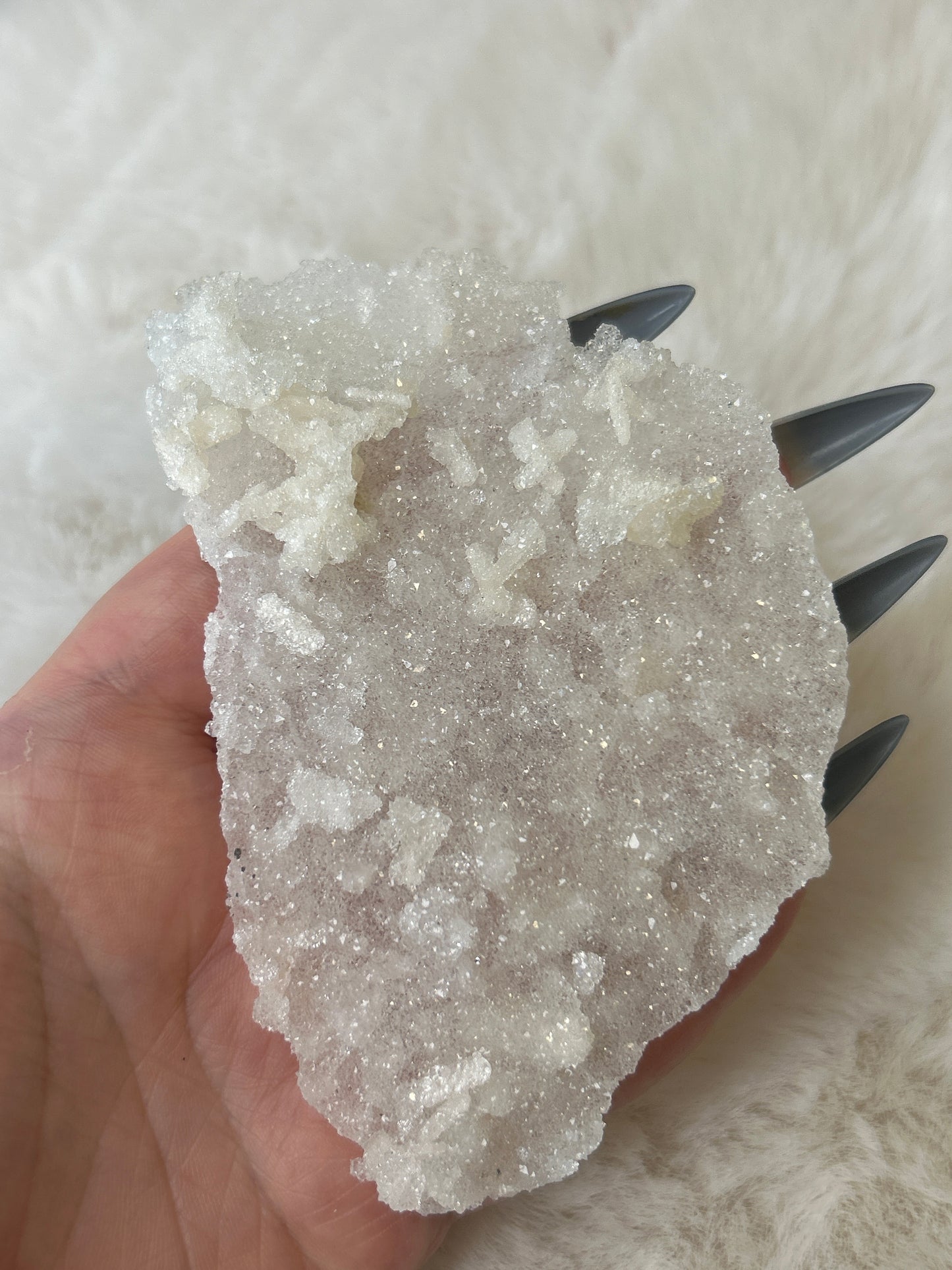 Stilbite on Apophyllite