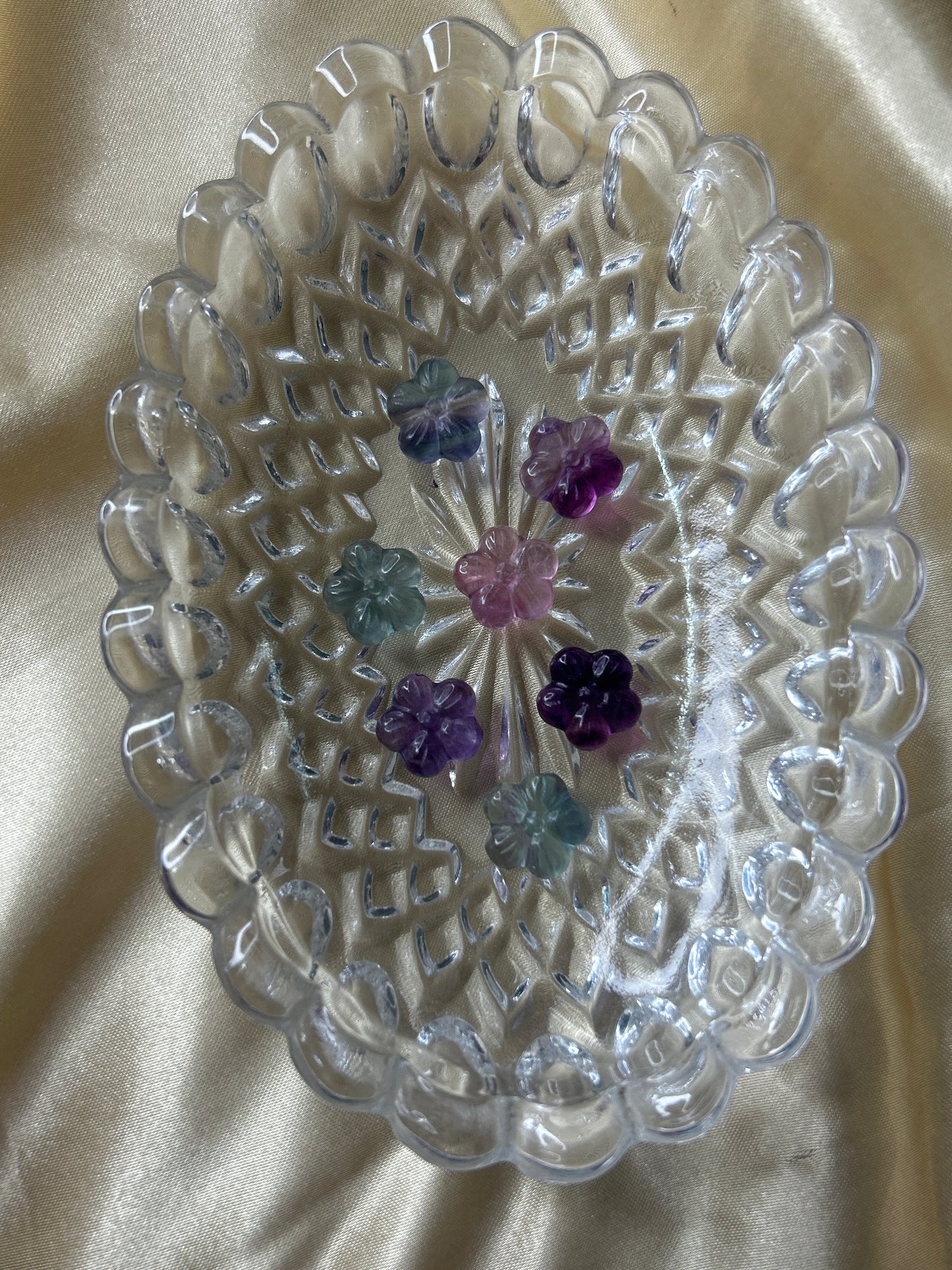 Mini Fluorite Flower