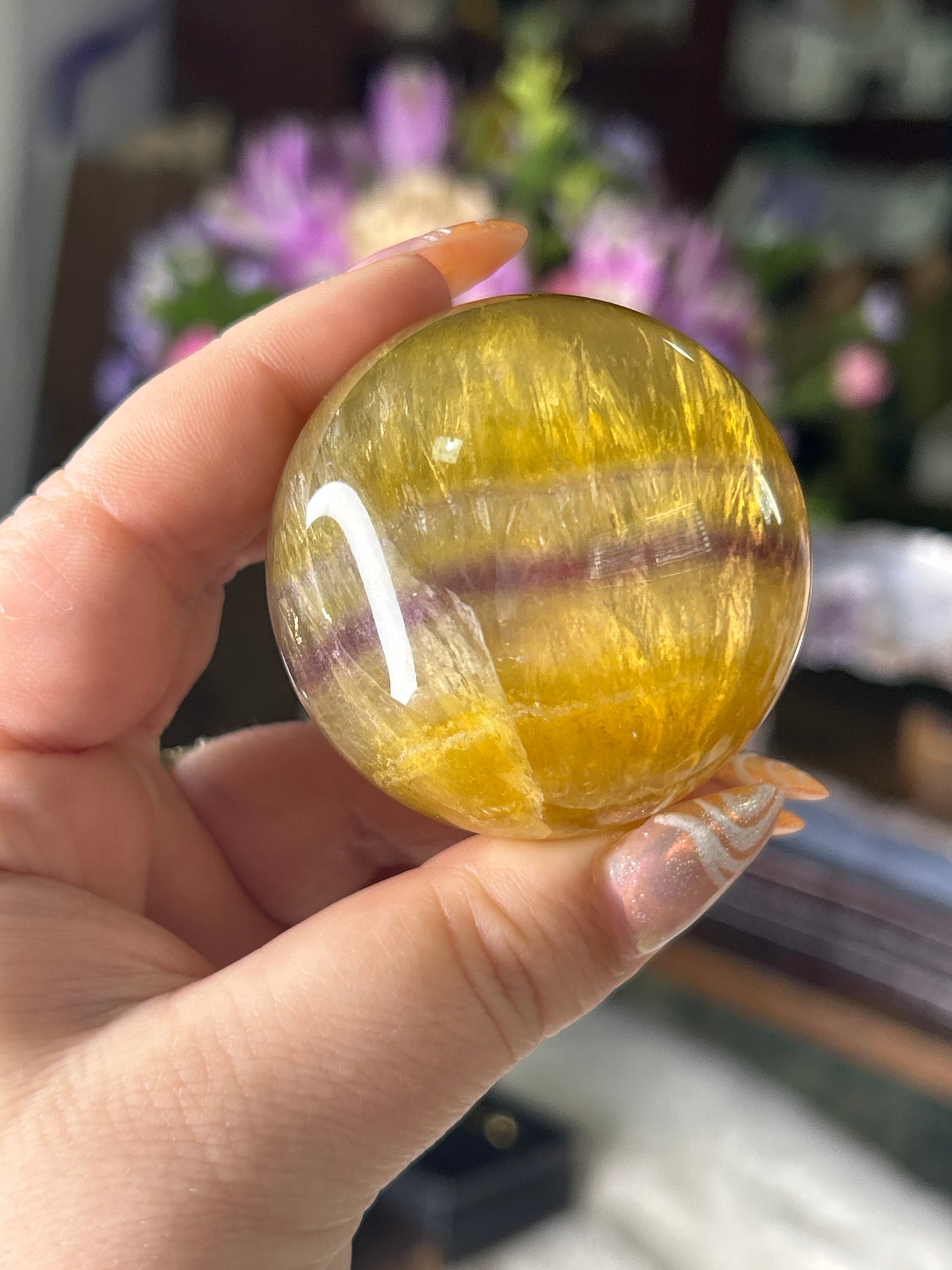 Fluorite Sphere