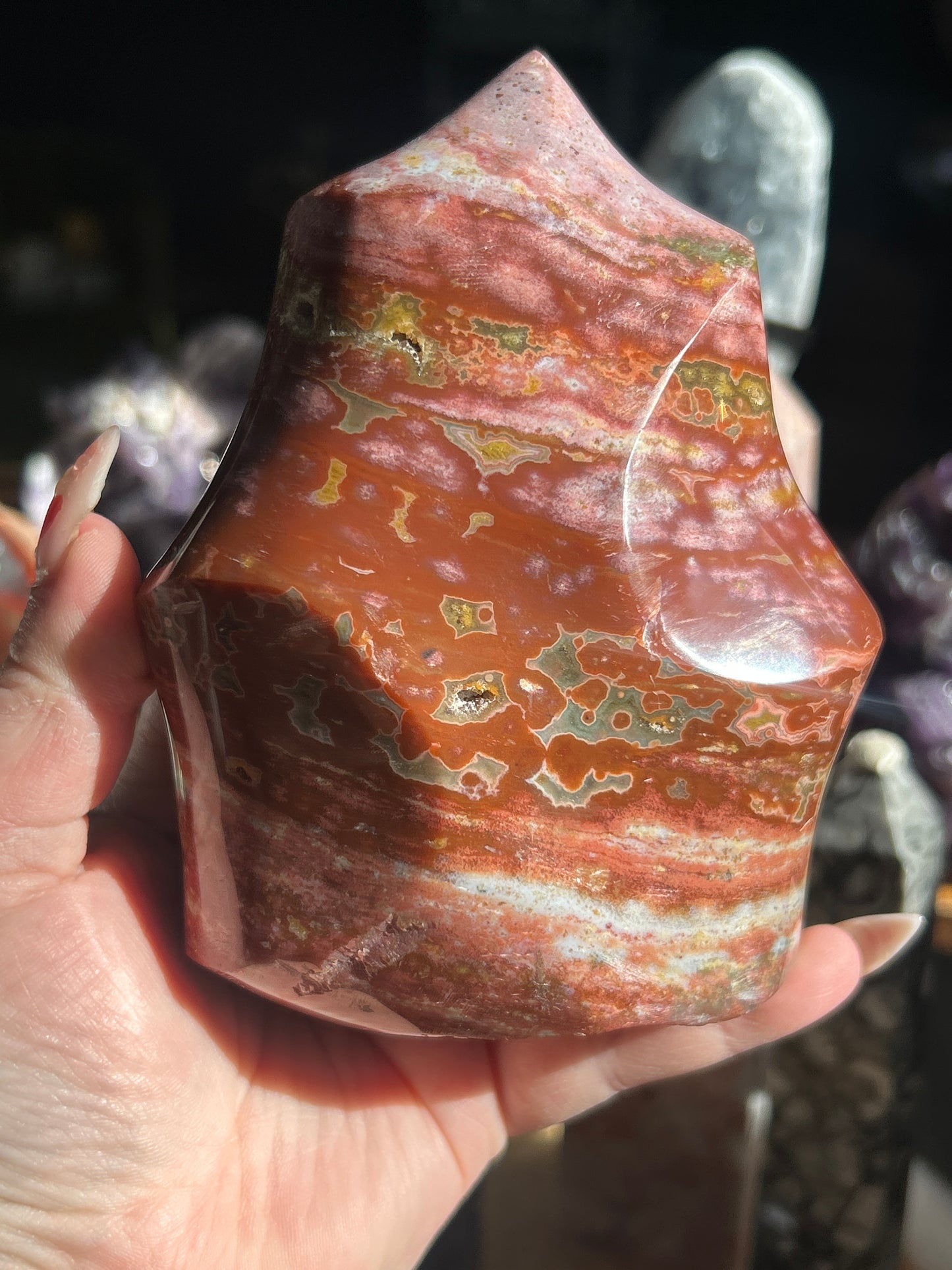Ocean Jasper Flame