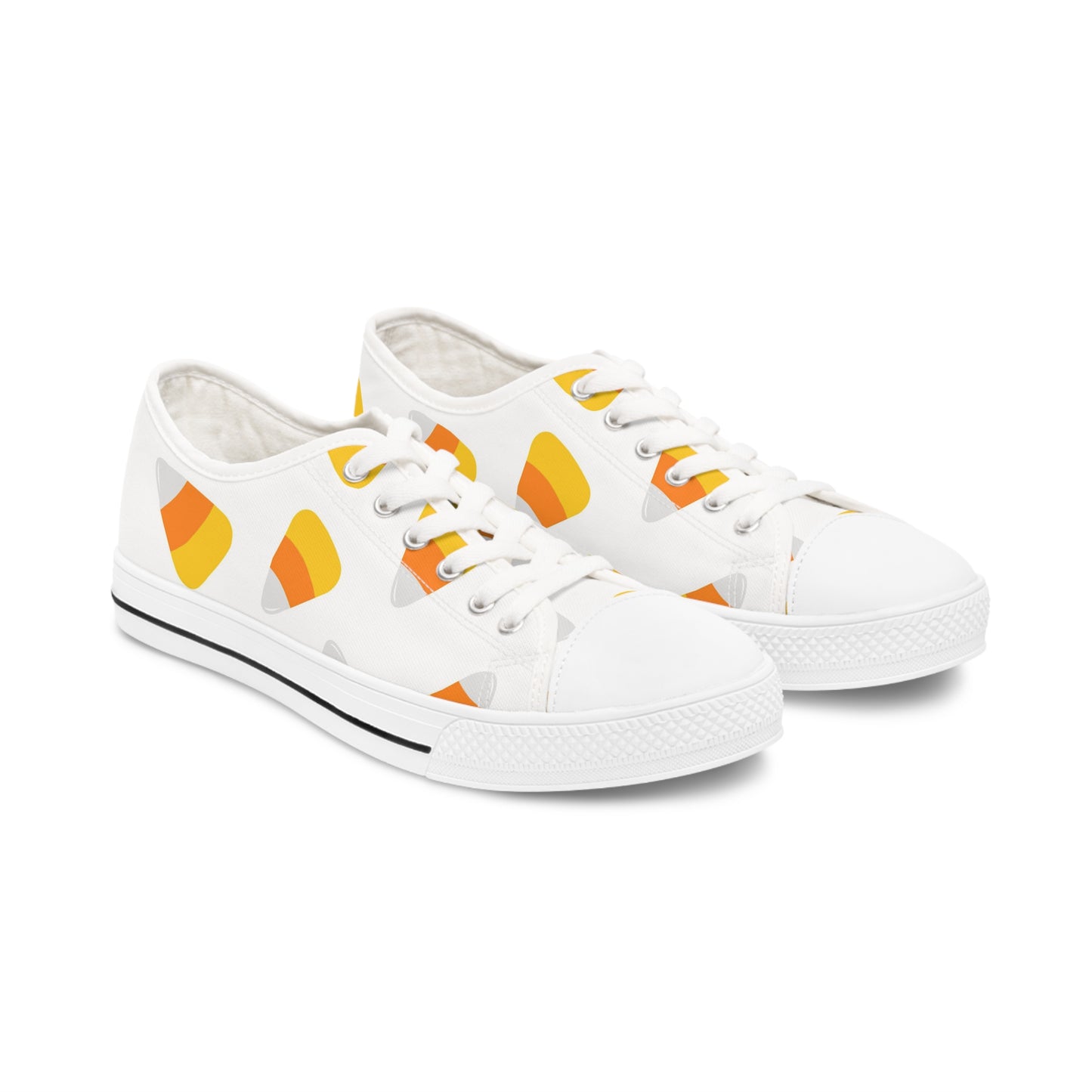 Candy Corn Women's Low Top Sneakers