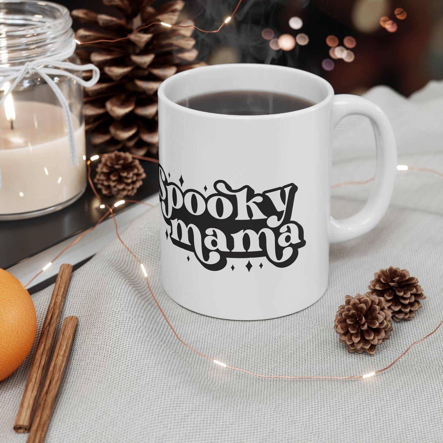 Spooky Mama Ceramic Mug 11oz