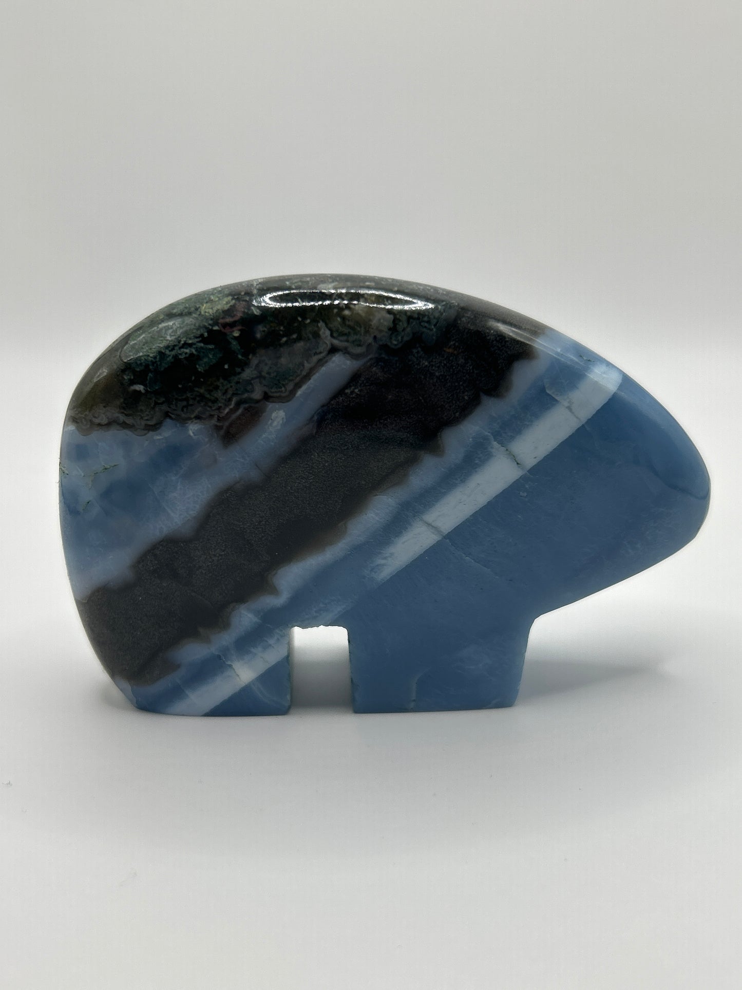 Blue Opal Bear