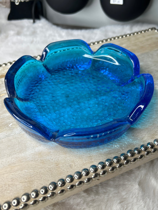 Cobalt Blue Glass Dish