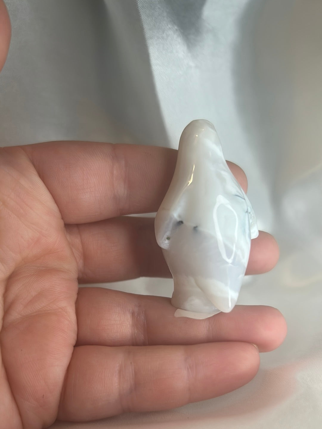 Snow Agate Penguin