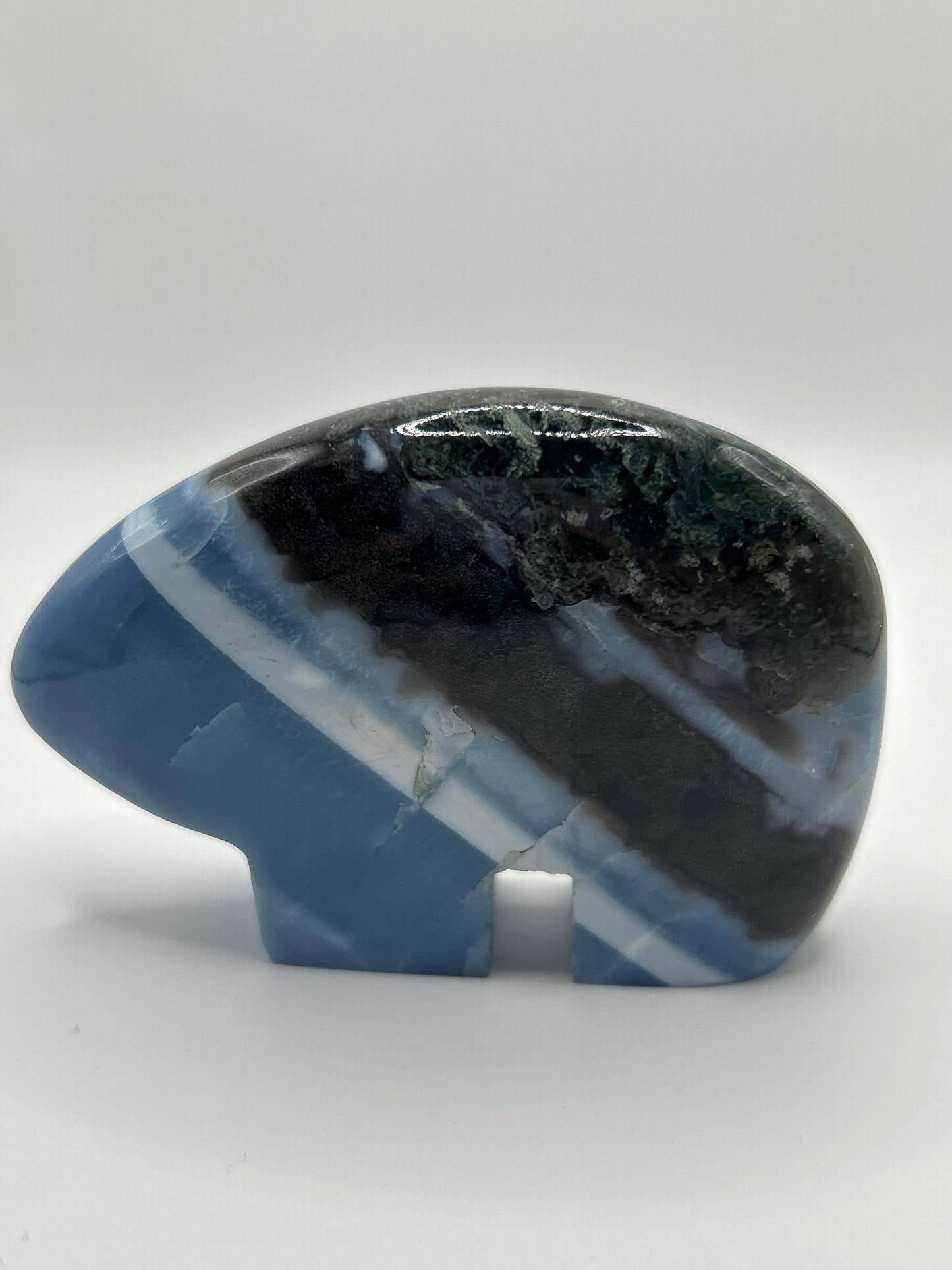 Blue Opal Bear