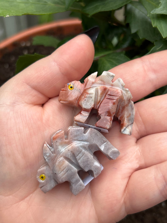 Soapstone Stegosaurus