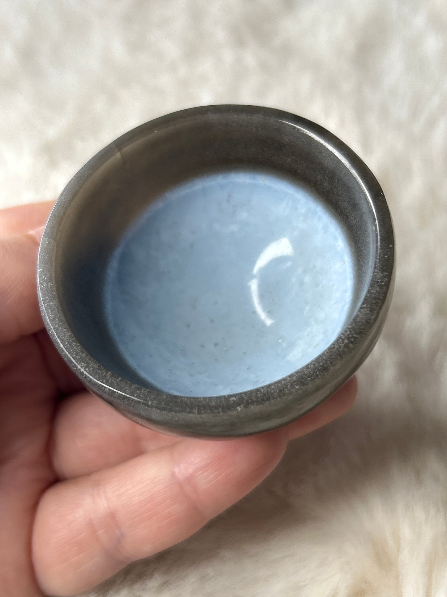 Owyhee Blue Opal Bowl