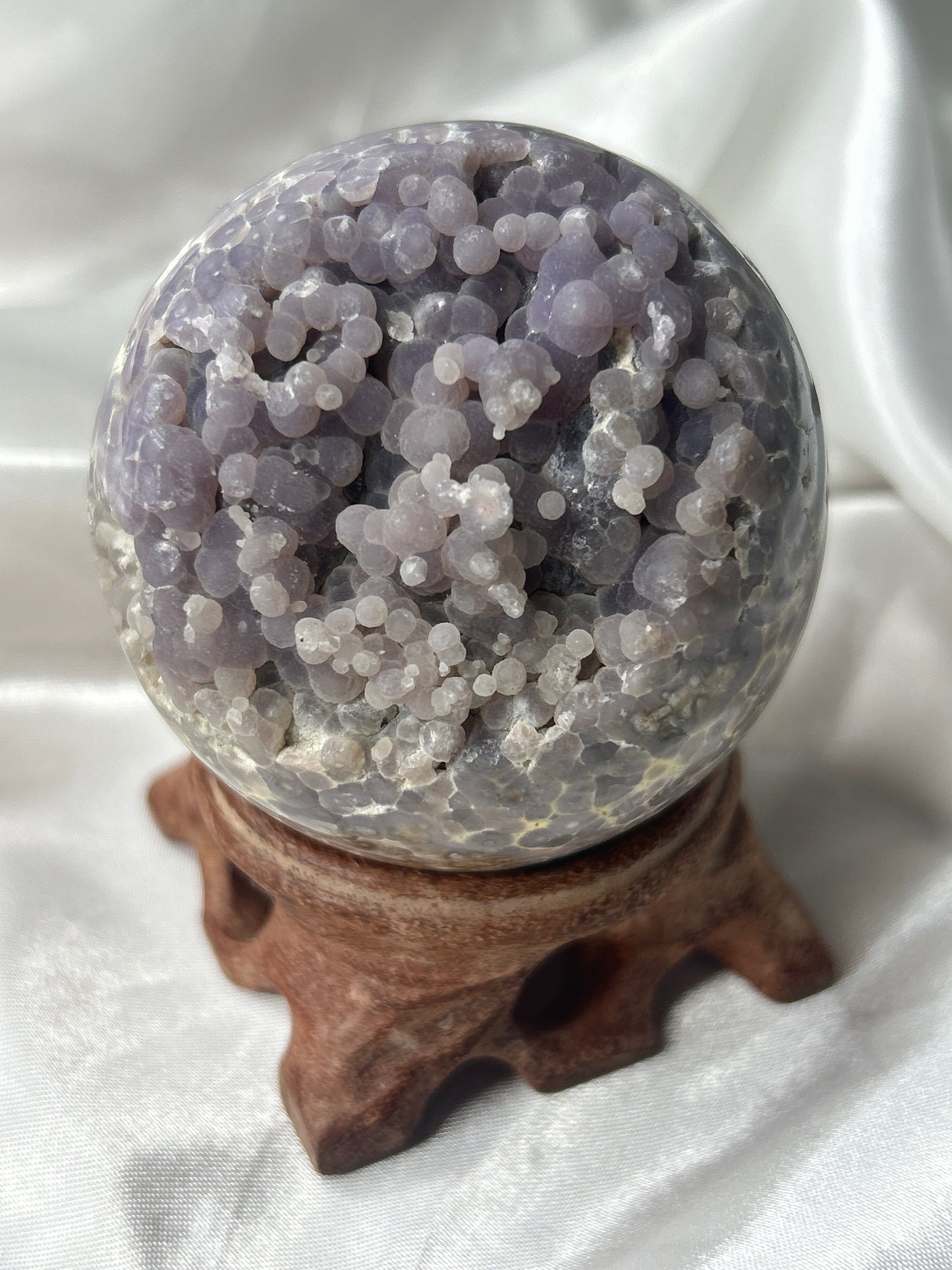 Grape Agate Sphere