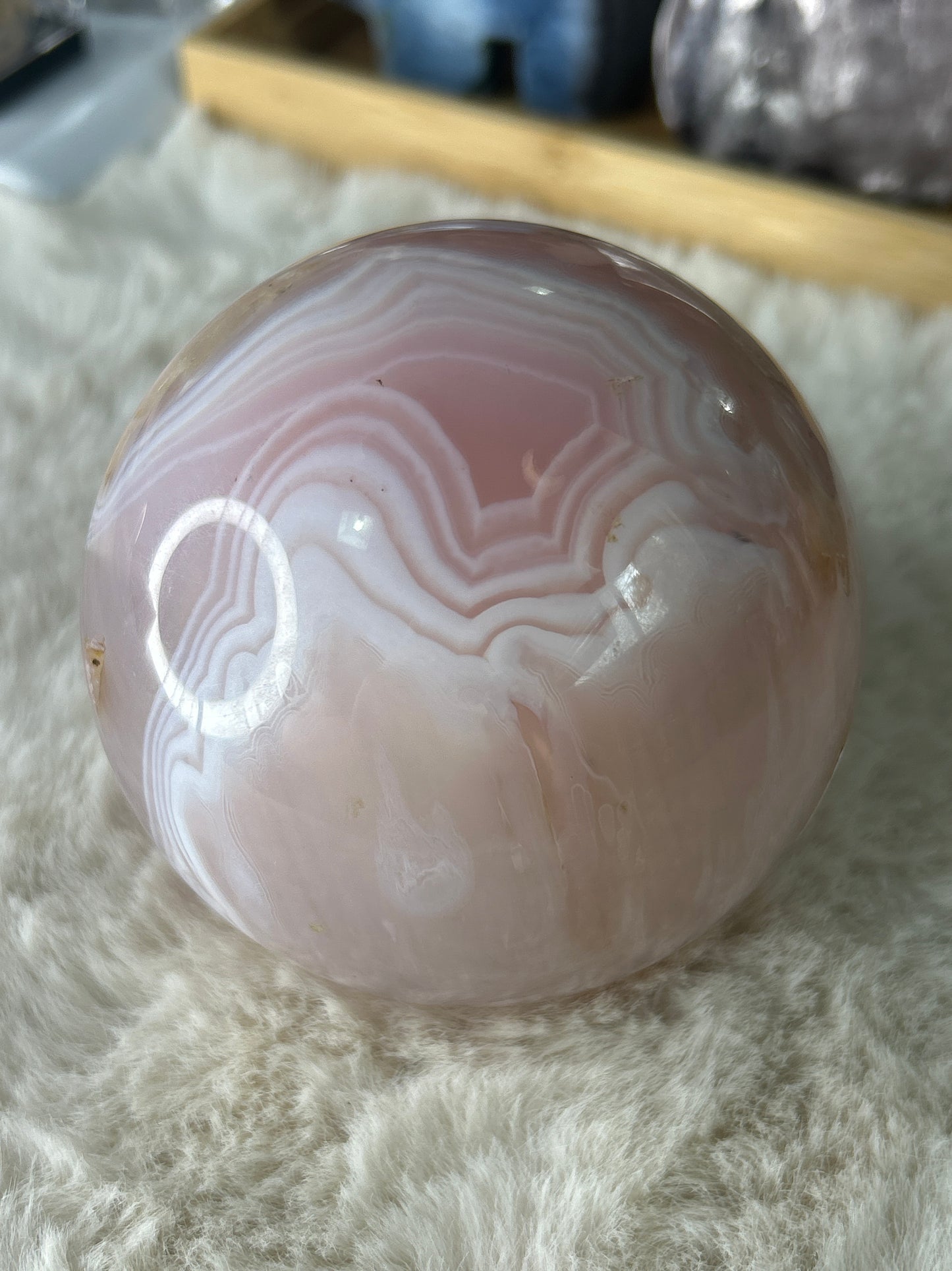 XL Jelly Agate Sphere
