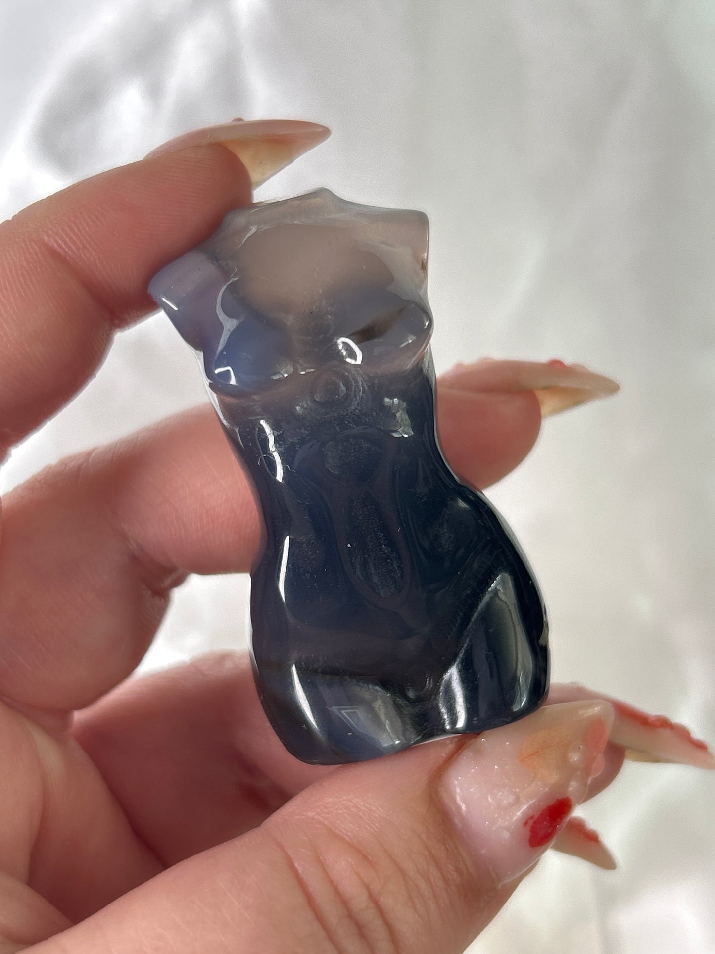 Volcano Agate Goddess Body