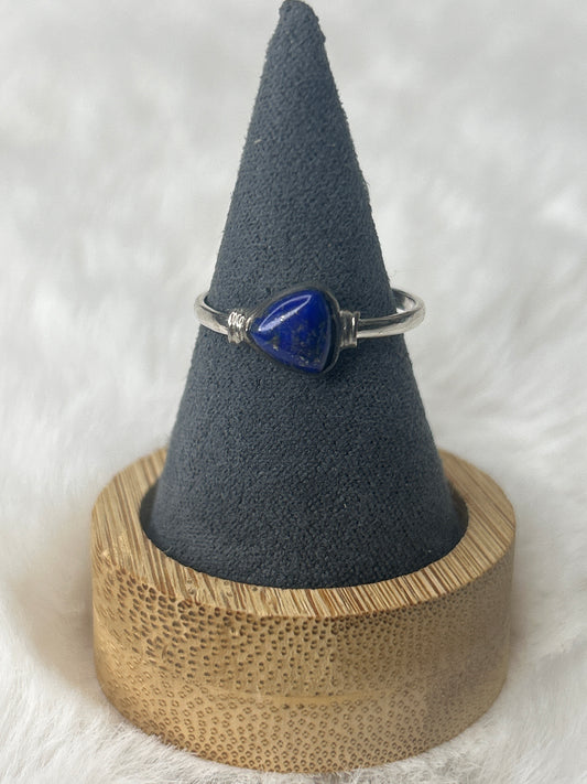 925 Sterling Silver Lapis Lazuli Ring