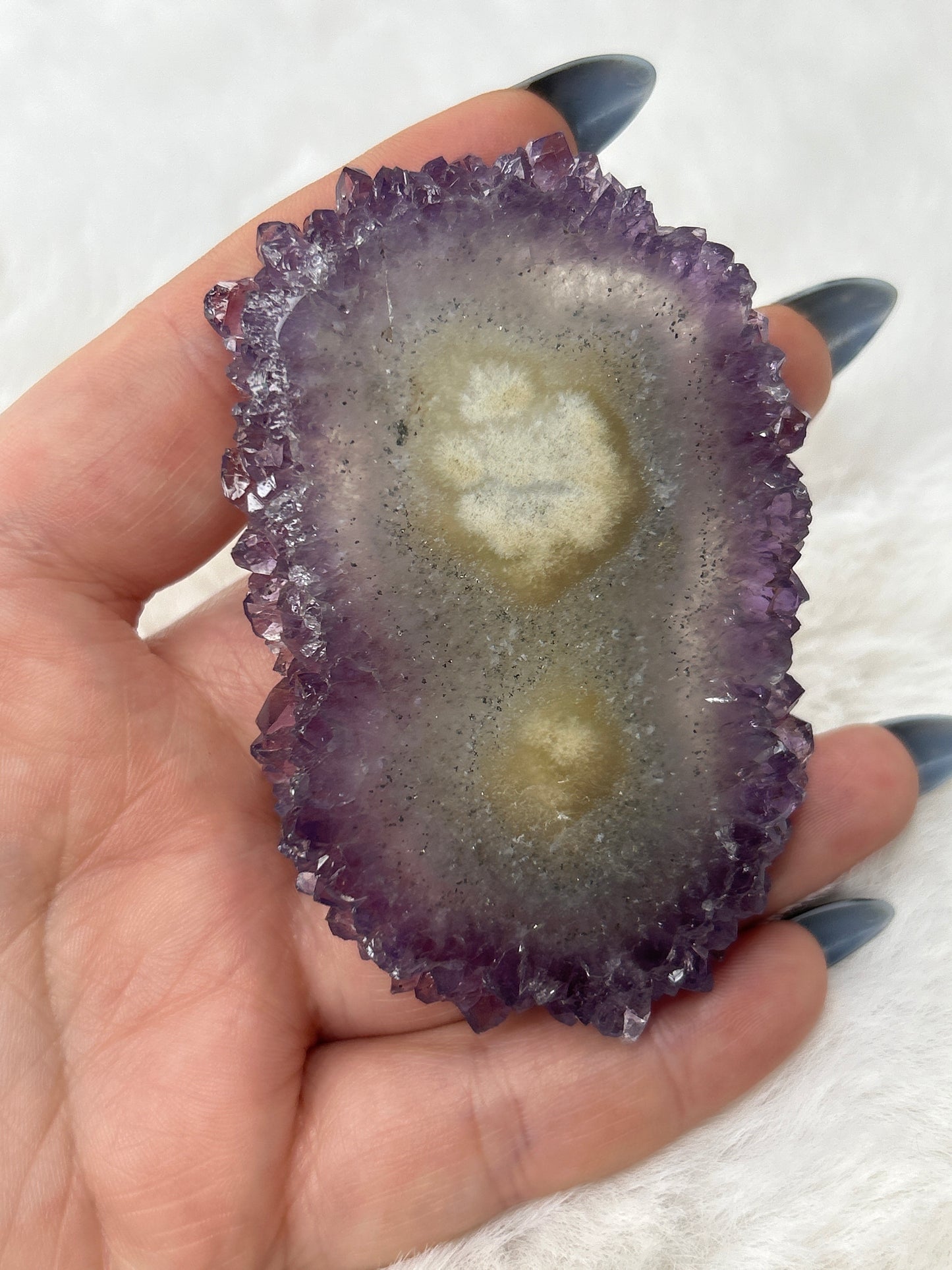 Amethyst Stalactite on Stand