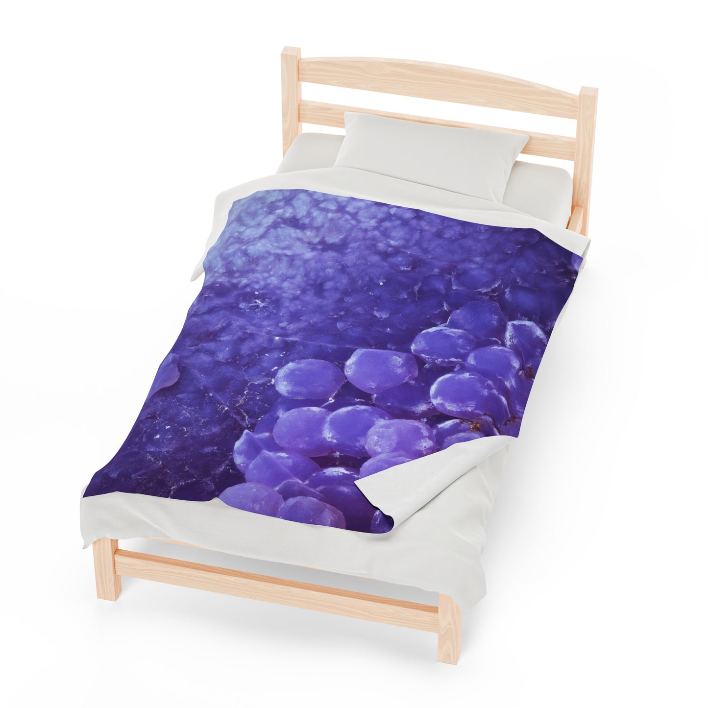 Grape Agate Velveteen Plush Blanket