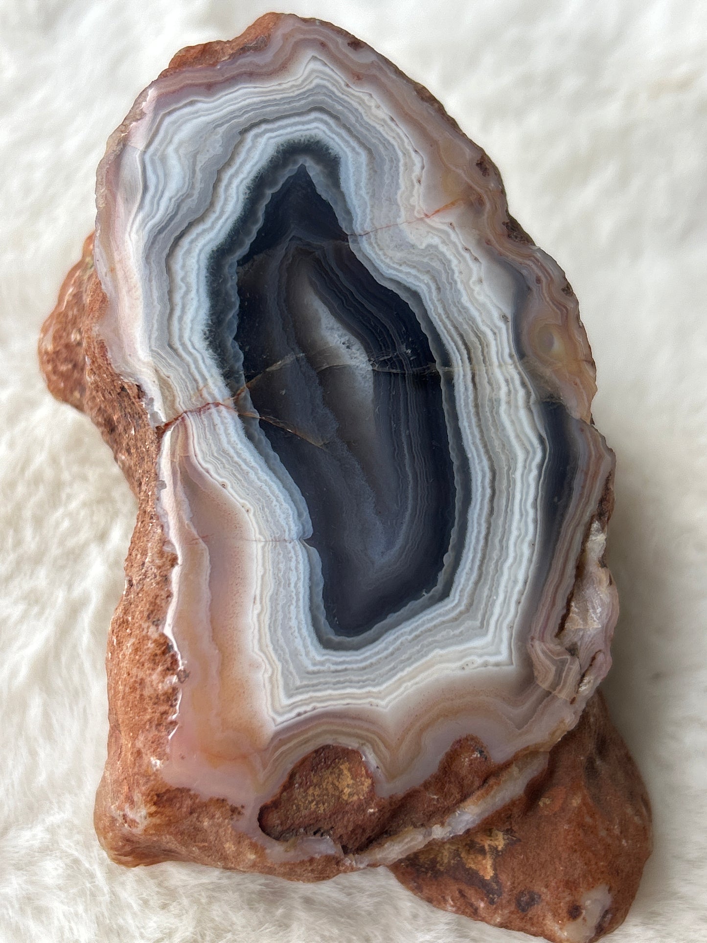 Red Sashe River Agate - Zimbabwe