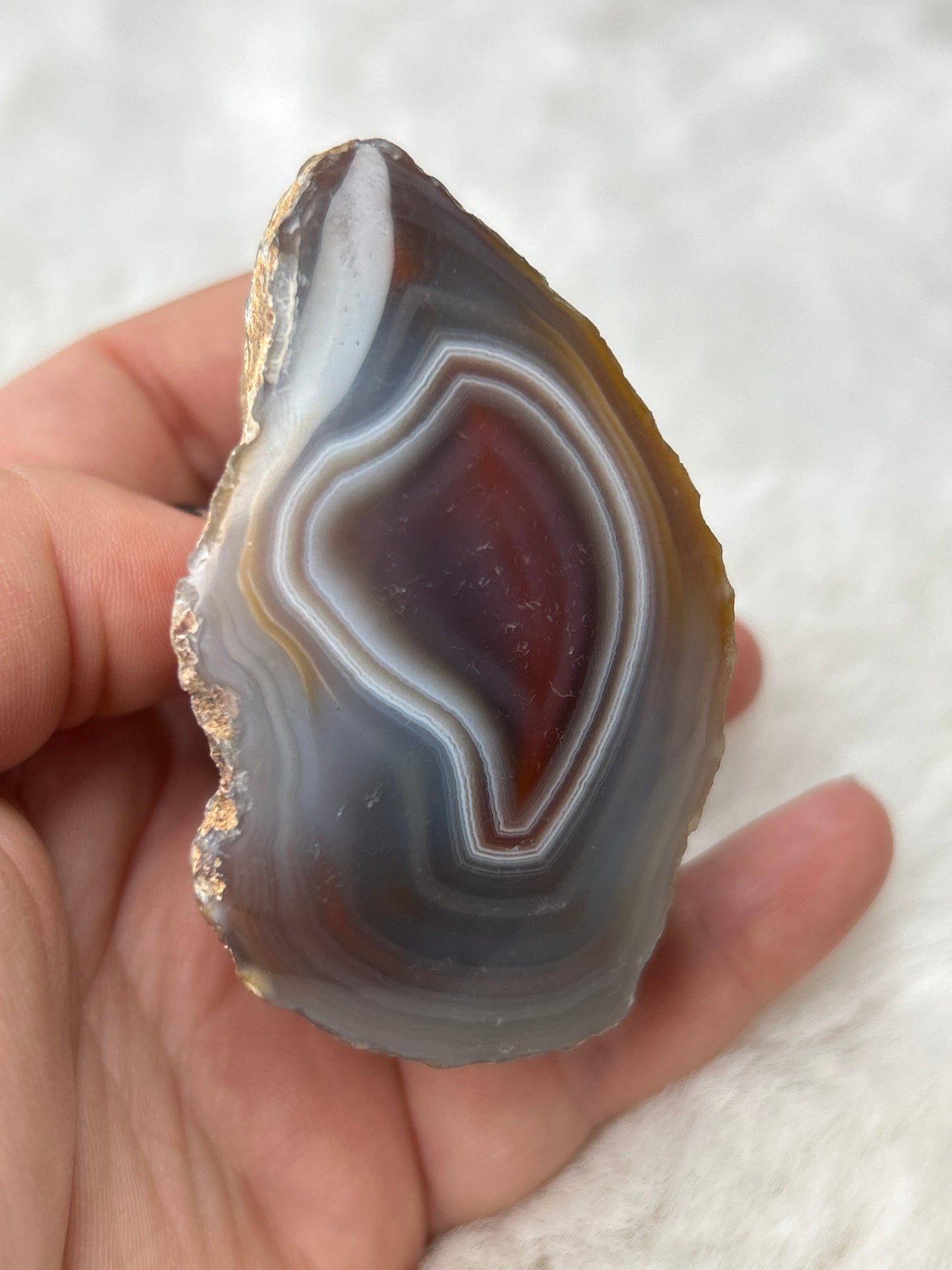 Red Sashe River Agate- Zimbabwe