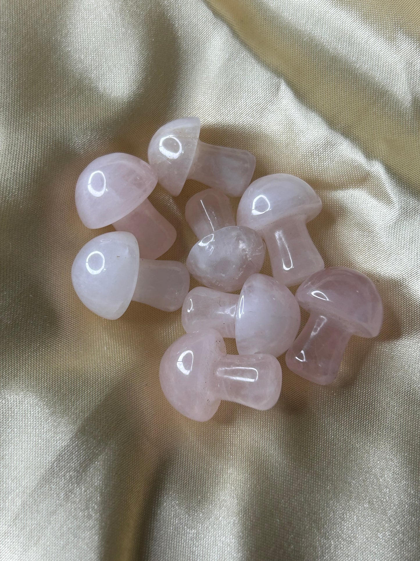 Rose Quartz Mushroom