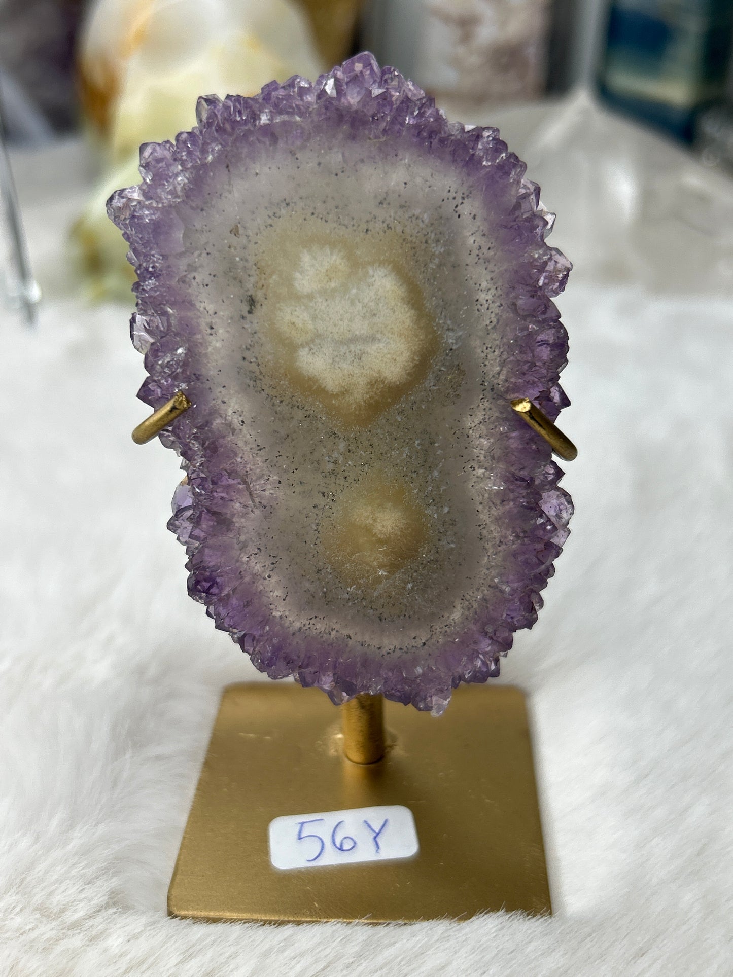 Amethyst Stalactite on Stand