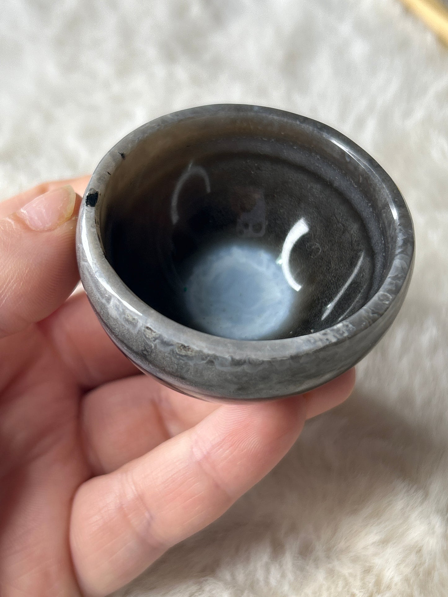 Owyhee Blue Opal Bowl