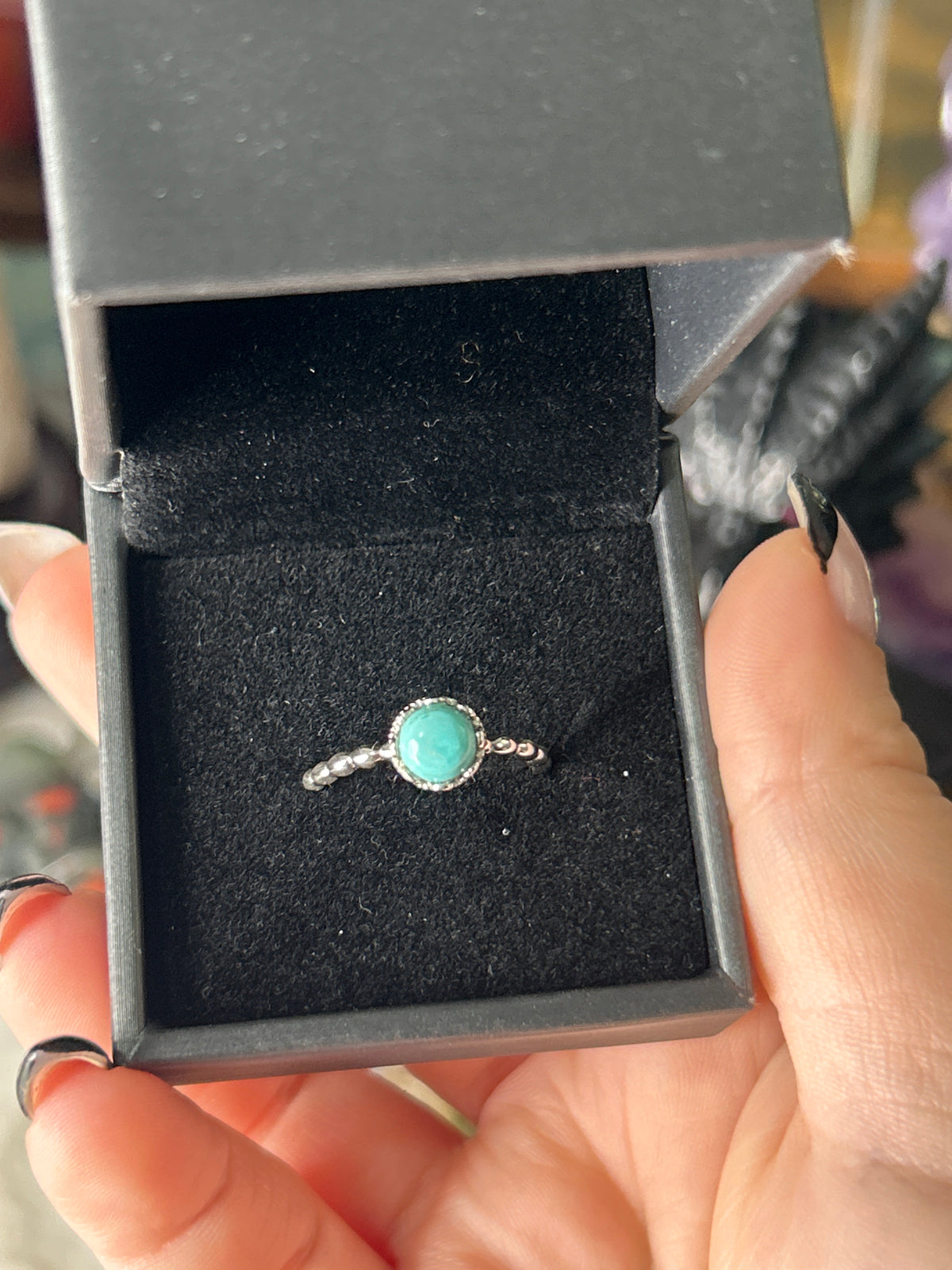 Turquoise 925 Sterling Silver Ring