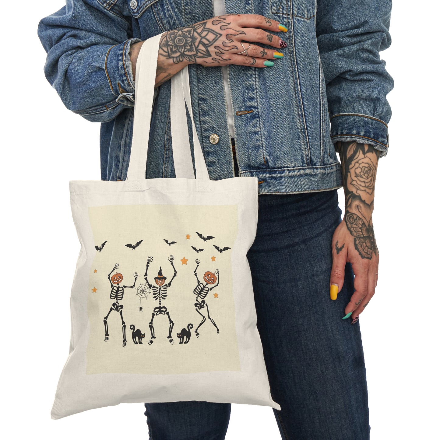 Spooky Natural Tote Bag