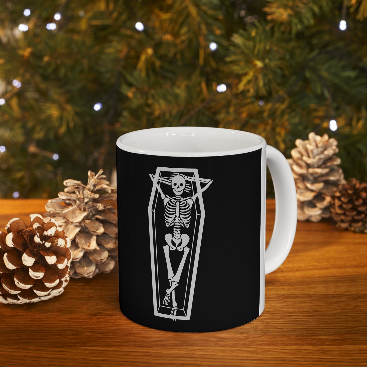 Coffin Ceramic Mug 11oz