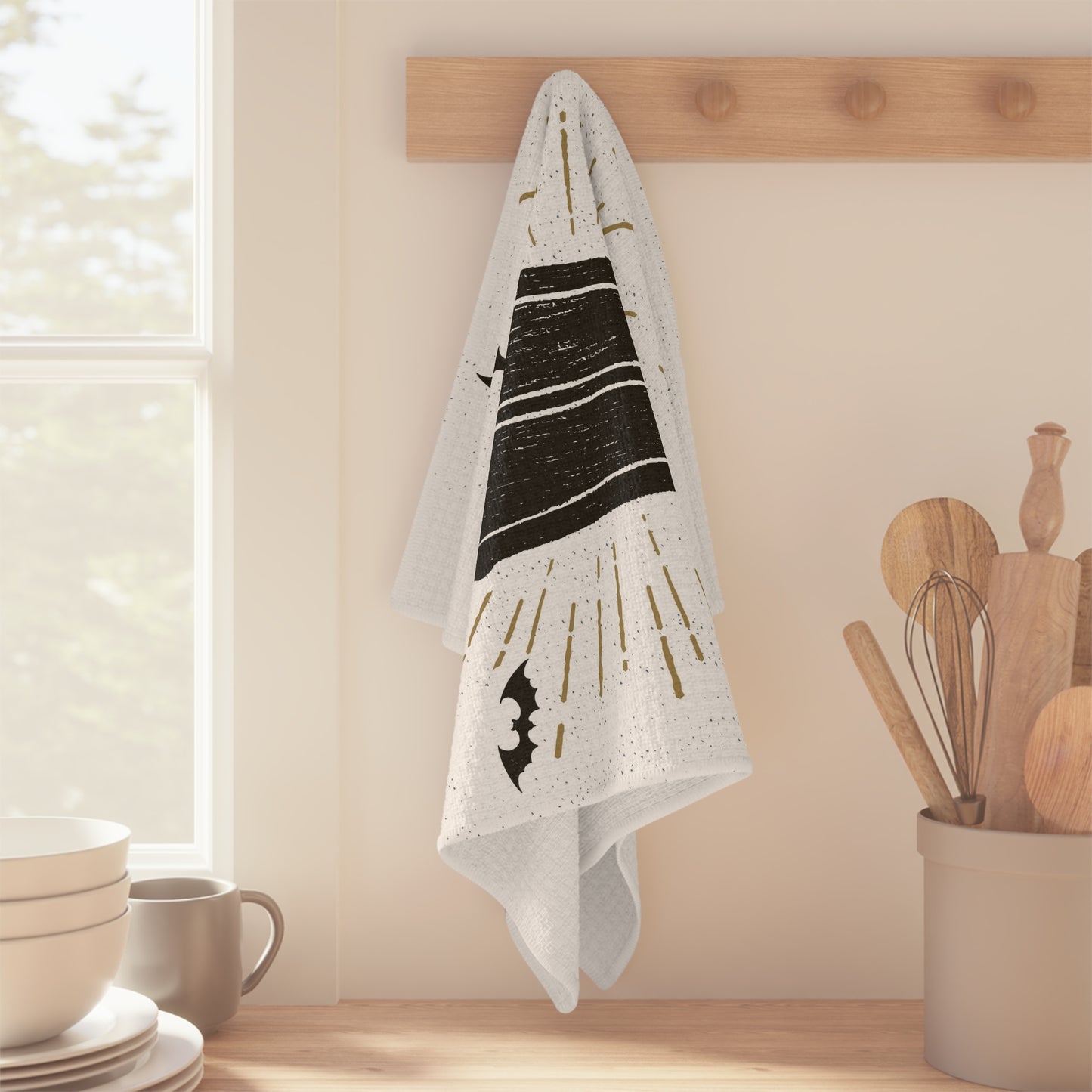 Coffin Soft Tea Towel