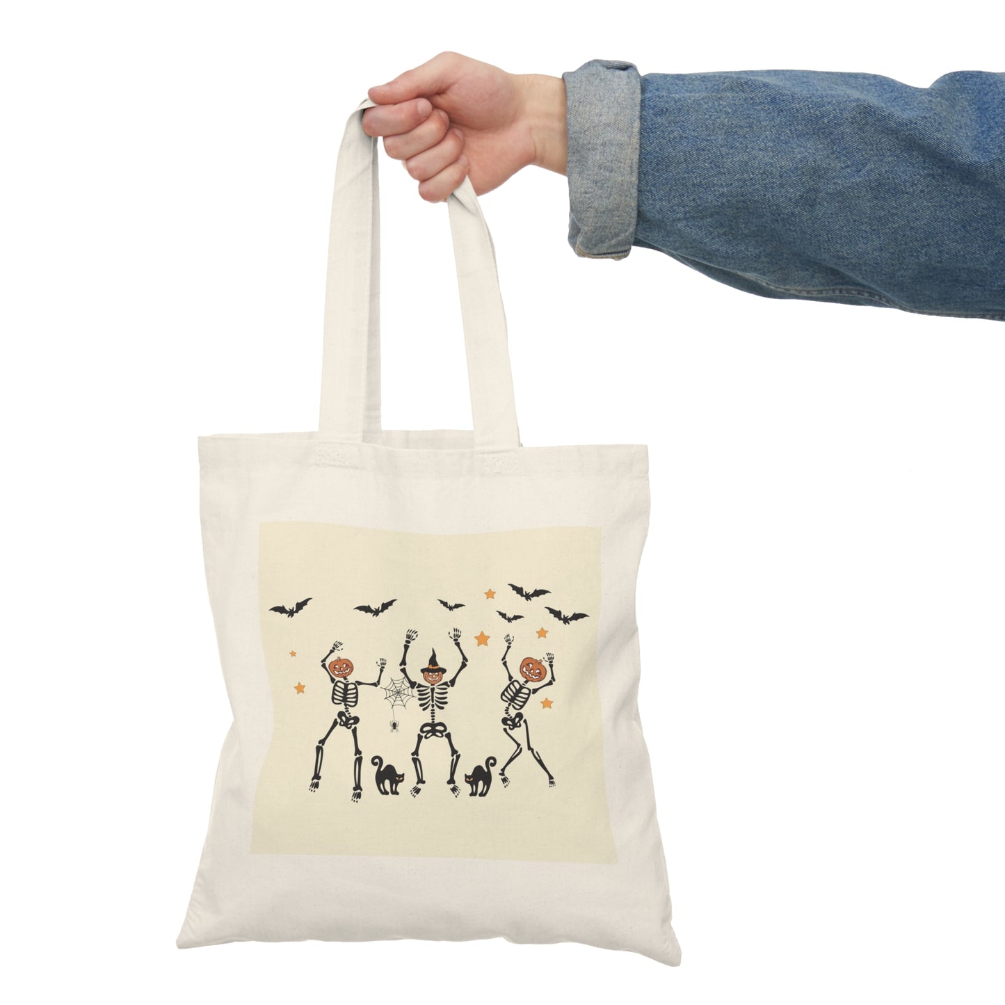 Spooky Natural Tote Bag