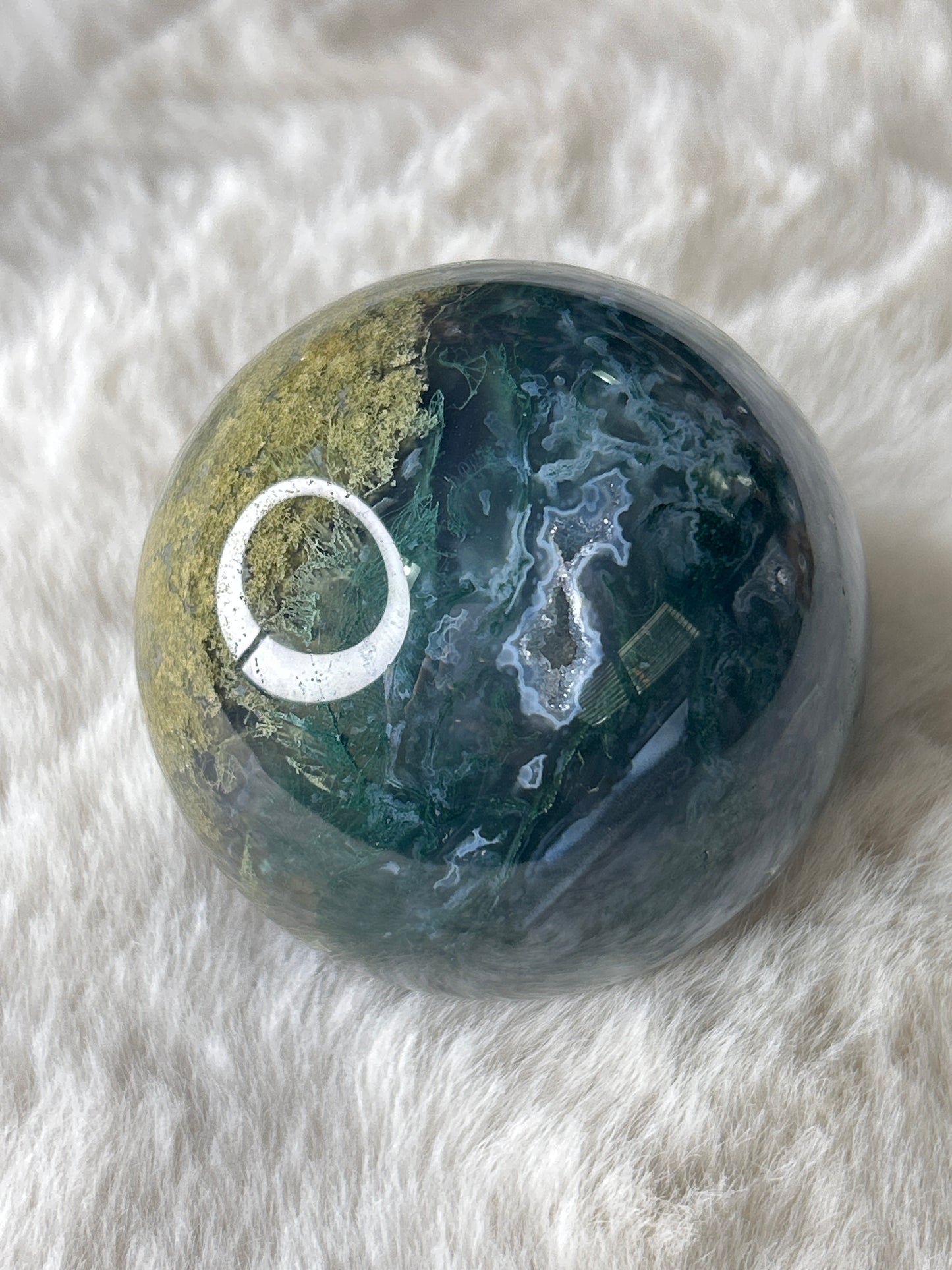 Moss Agate Sphere