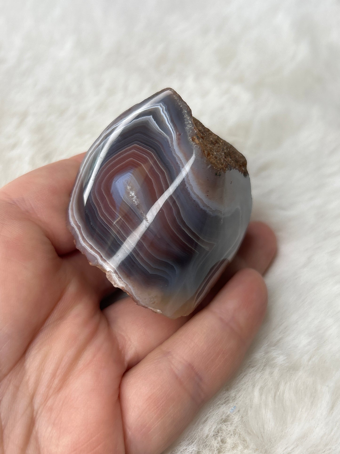 Red Sashe River Agate- Zimbabwe