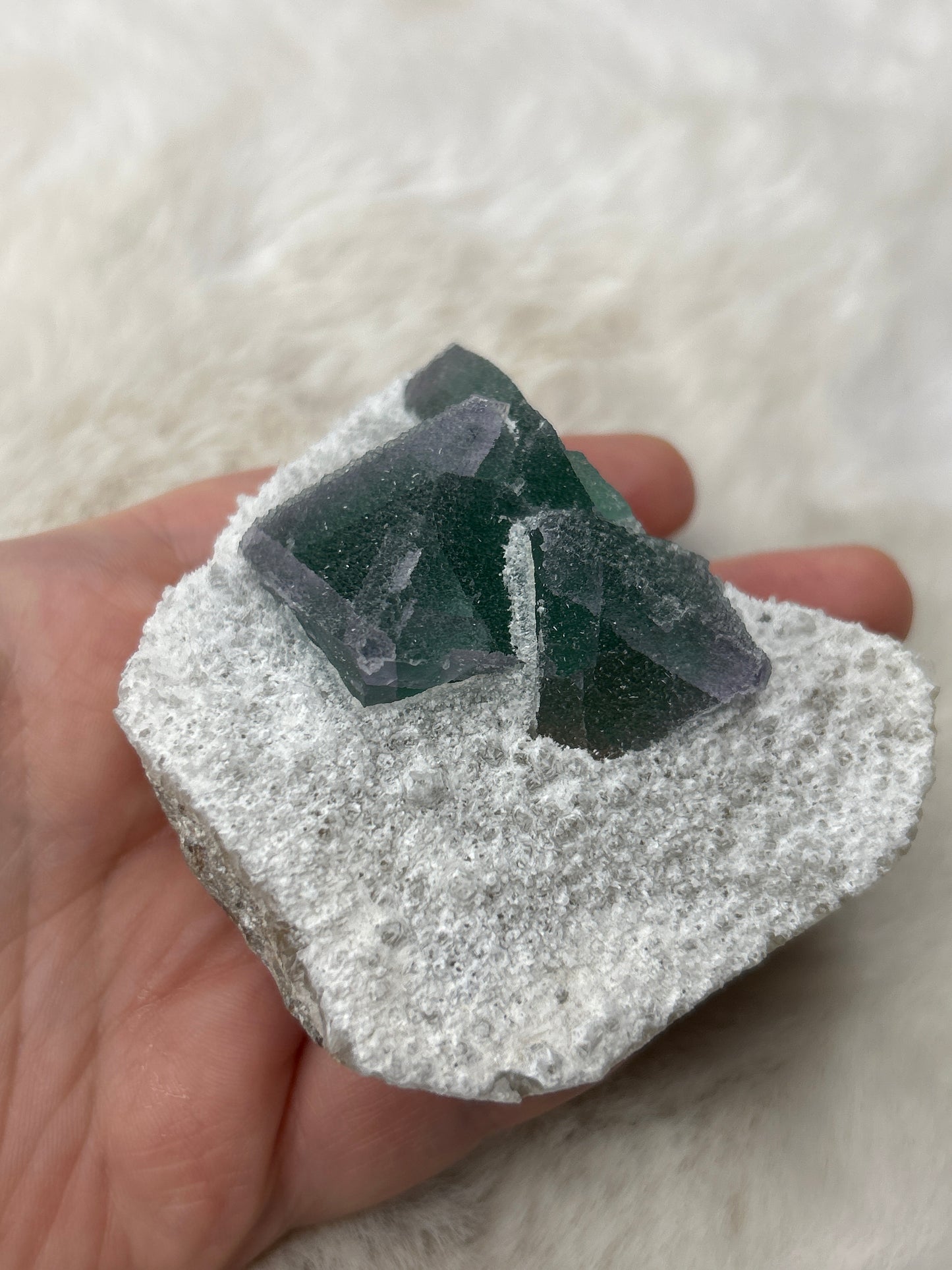 Sugar Fluorite Specimen