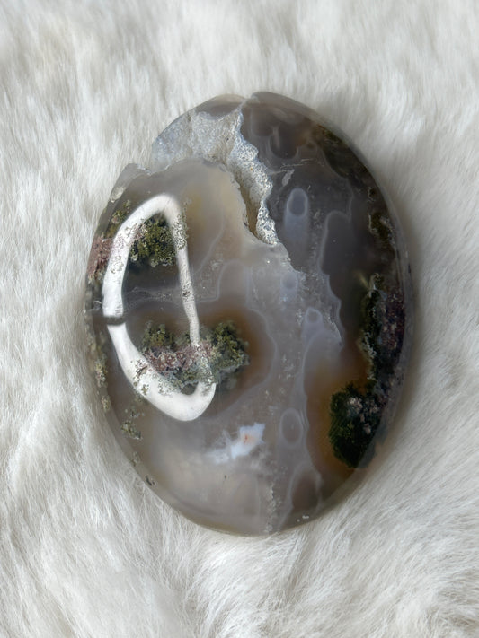 Scenic Moss Agate Palm