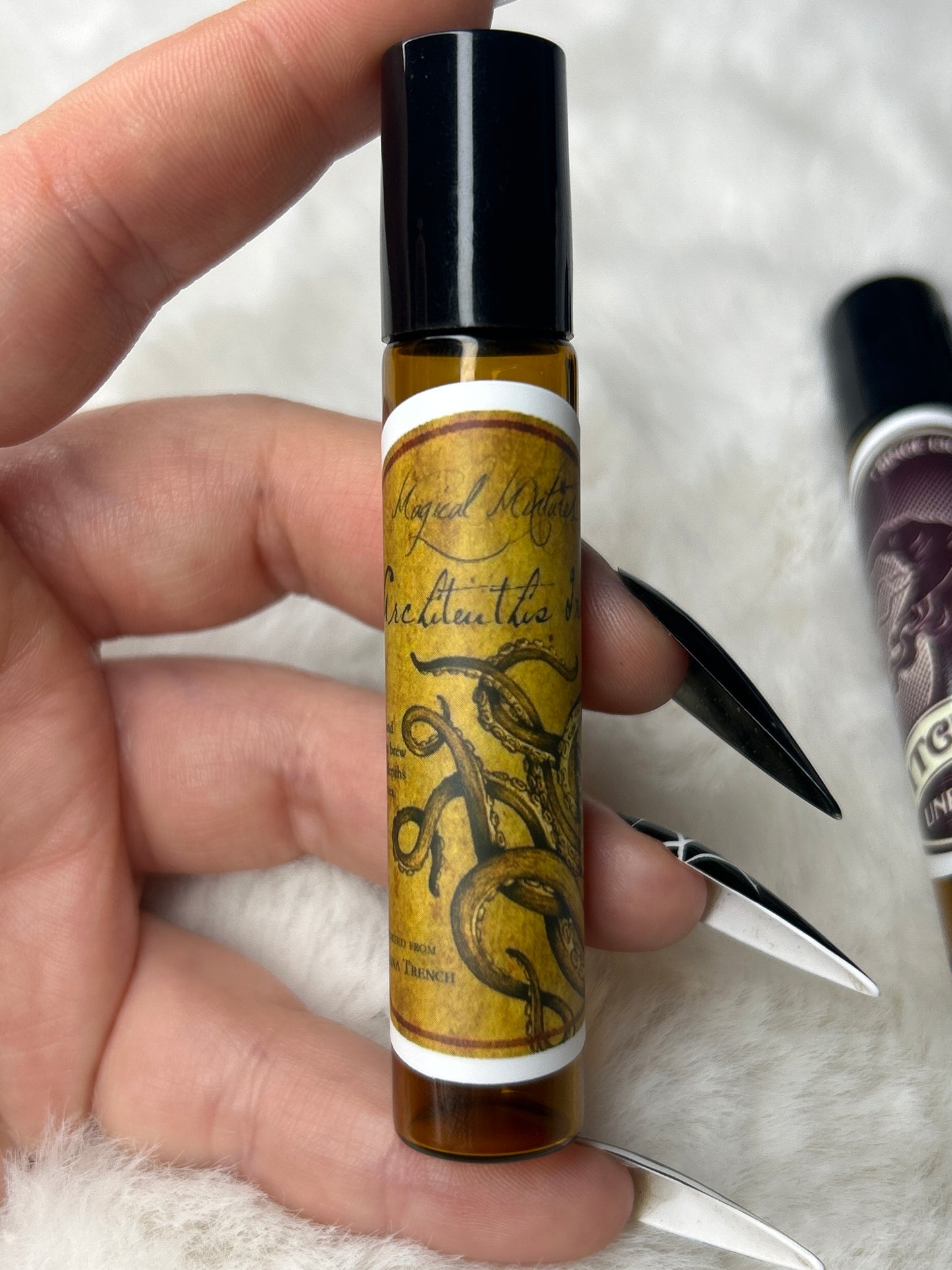 Witchy Essential Oil Reusable Glass Roller