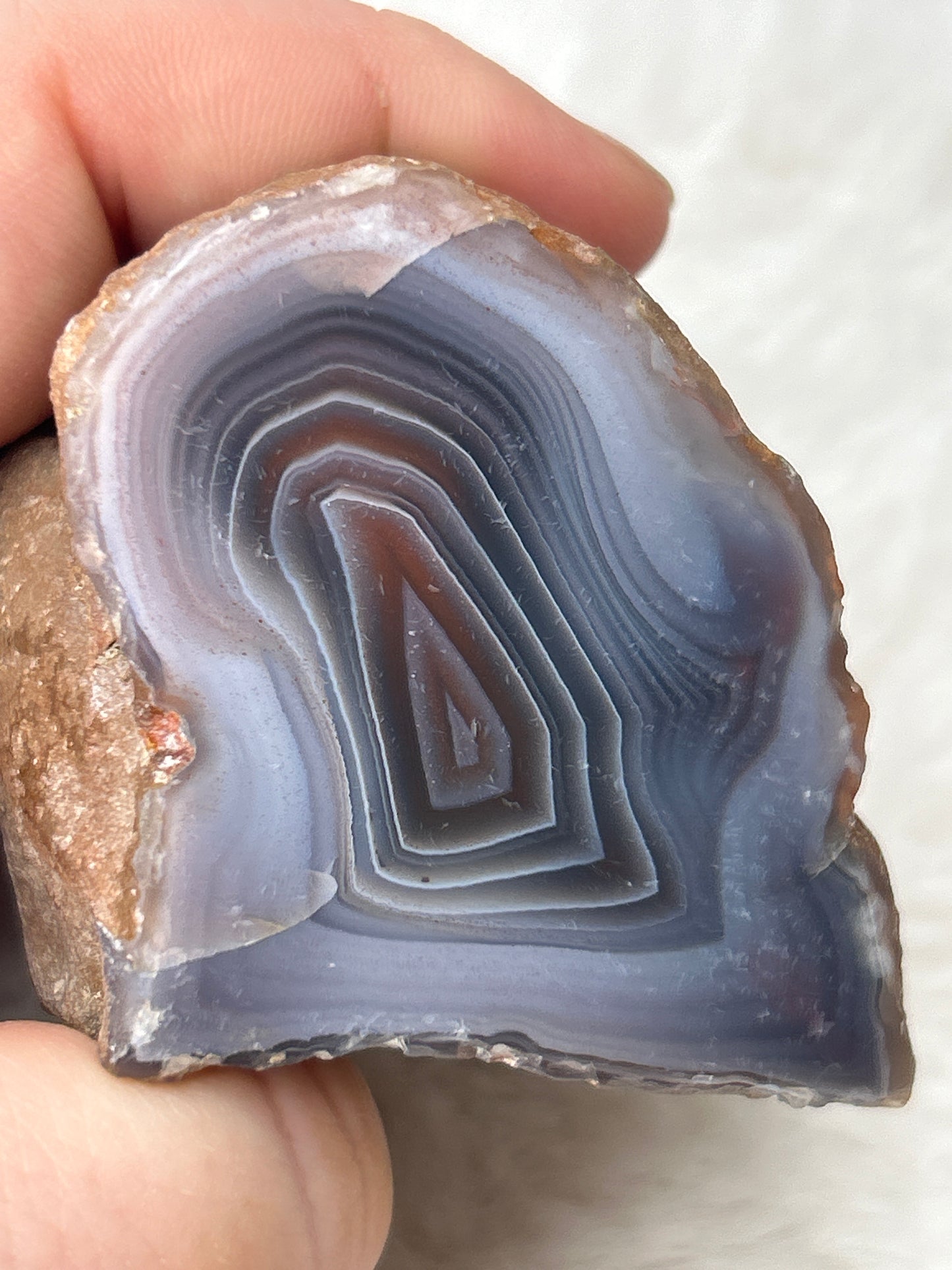 Red Sashe River Agate- Zimbabwe