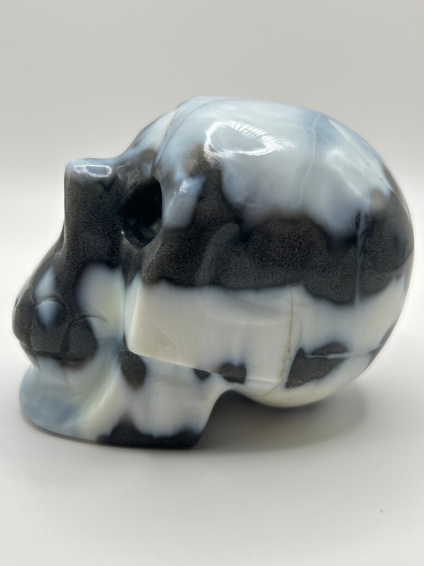 Blue Opal Skull