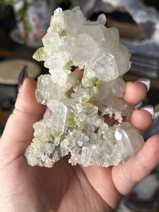 A Grade Chlorite in Quartz -Kharan Baluchistan Pakistan